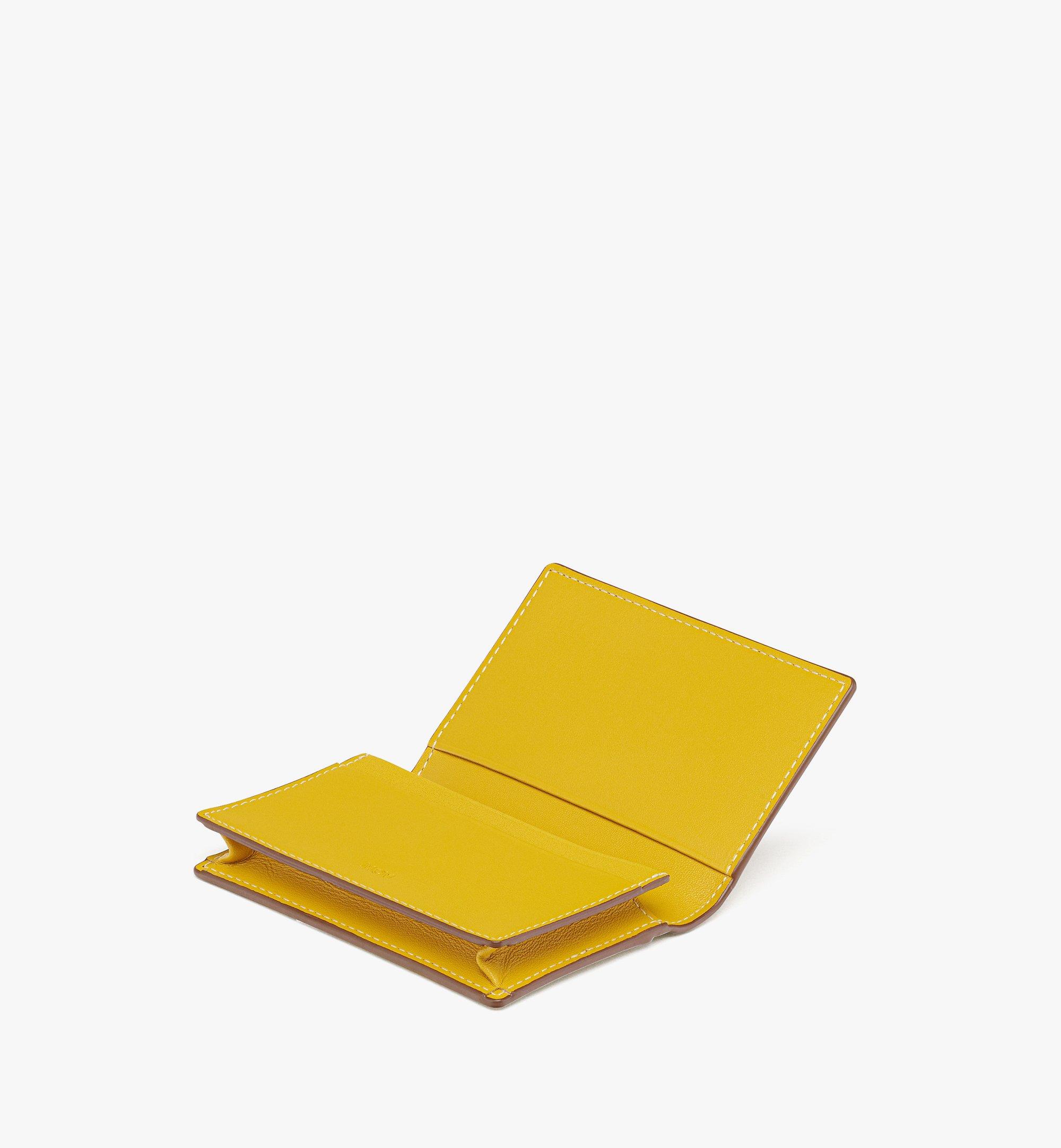 MCM Himmel カードウォレット - ローレトス Yellow MXAESAC02Y9001 ほかの角度から見る 1