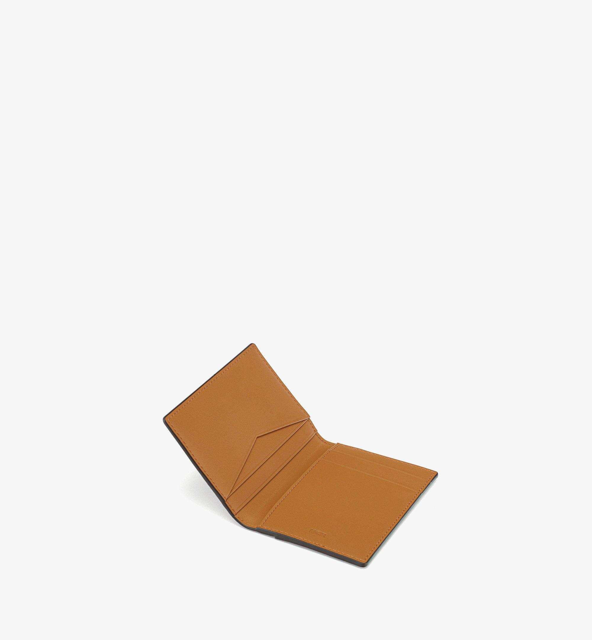 MCM Aren Card Wallet in Visetos Cognac MXAFATA01CO001 Alternate View 1
