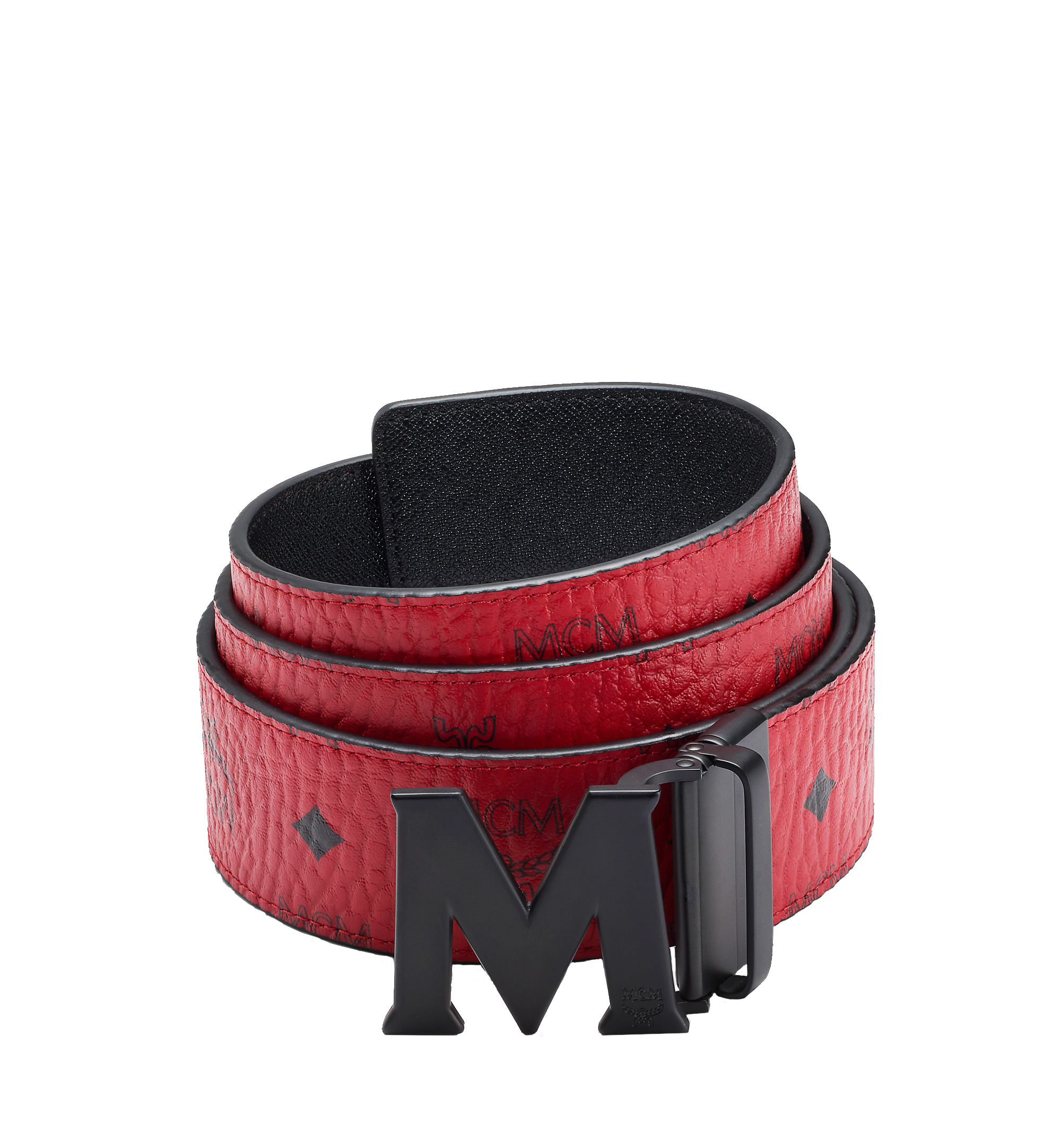 MCM Claus M Wendegürtel 4, 5 cm in Visetos Red MXB7SVI10RU001 Noch mehr sehen 1