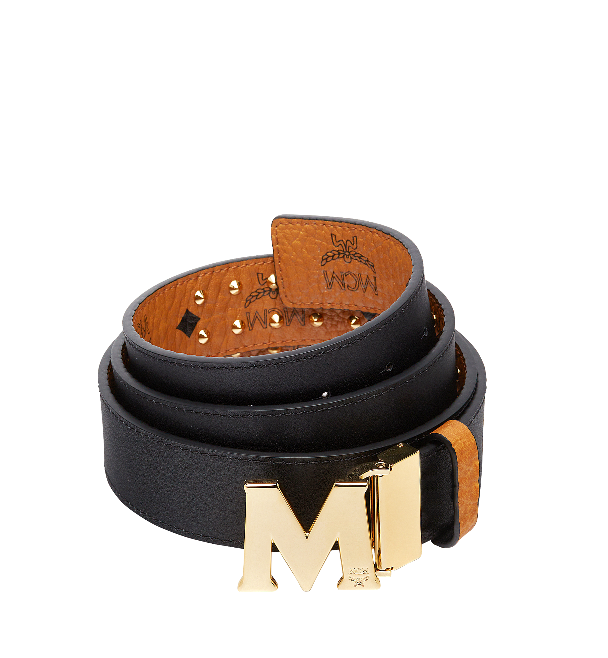 mcm studded belt