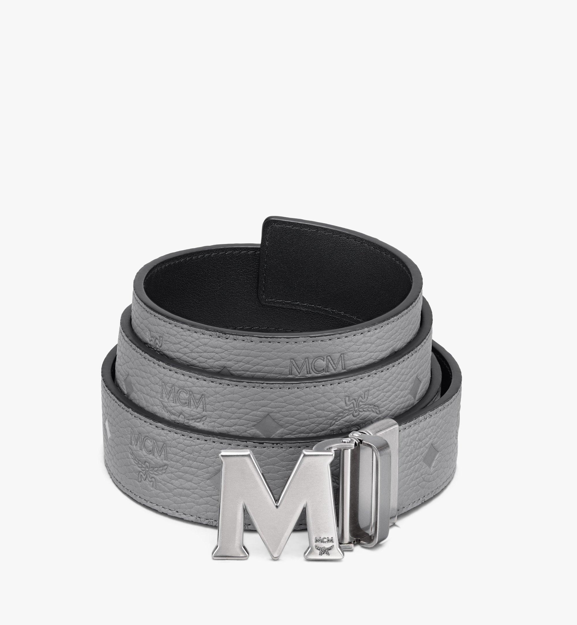 gray mcm belt Online Sale