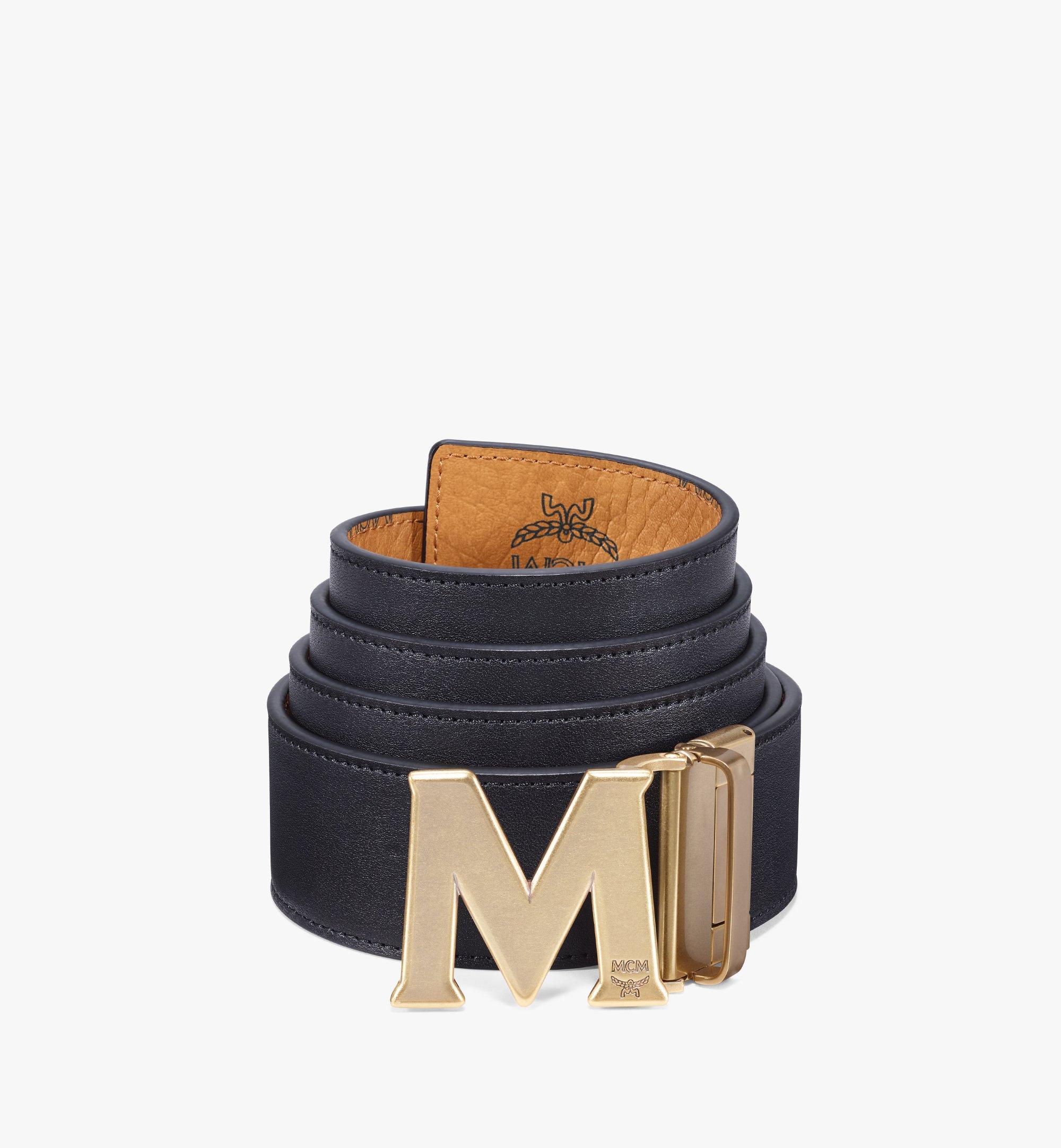 Cut to Size Claus M Reversible Belt 1.75 in Visetos Cognac