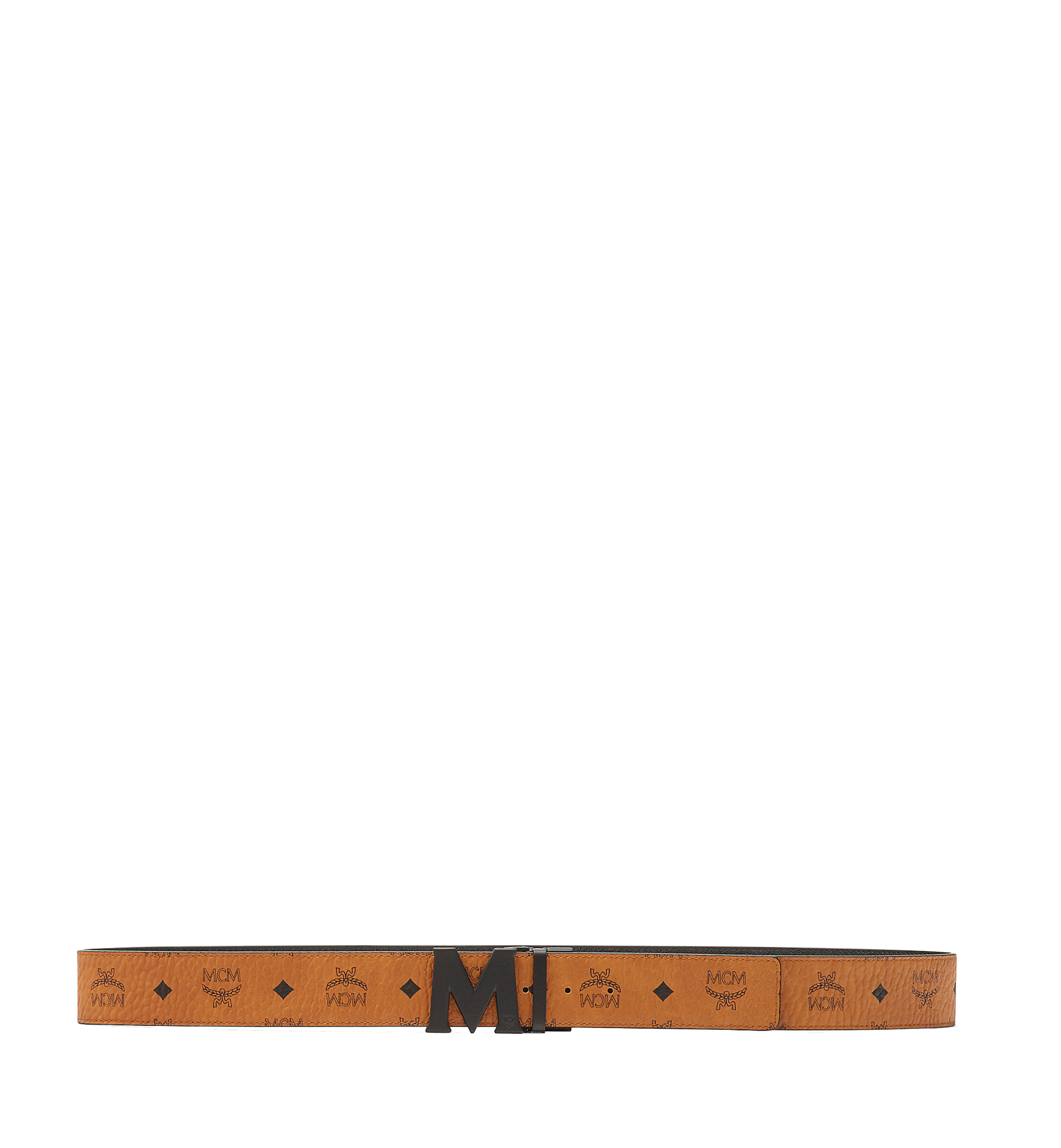 Brown mcm outlet belt