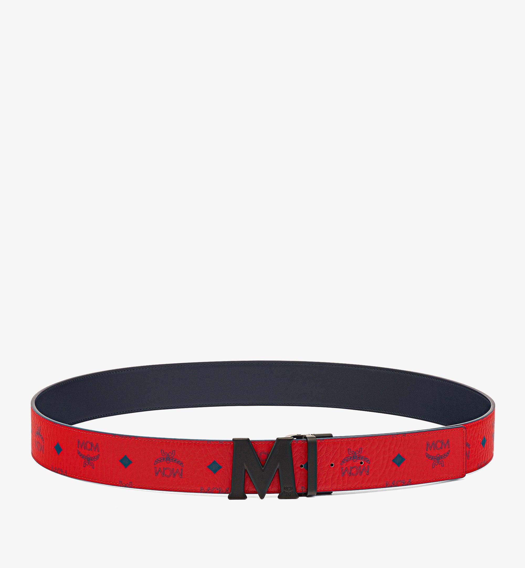 MCM Red Belts for Men