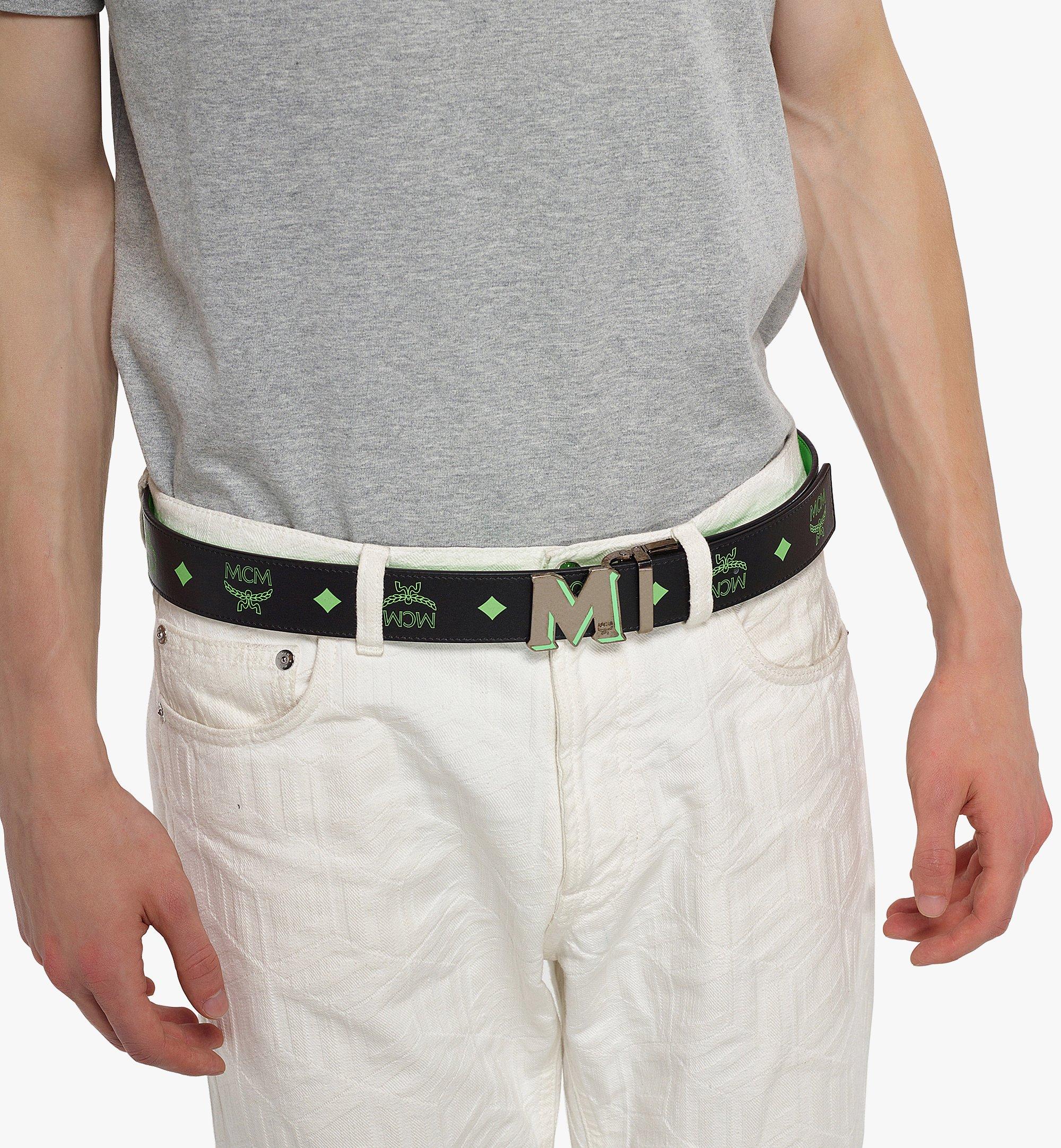 Cut to Size Claus M Reversible Belt 1.5 in Visetos Black