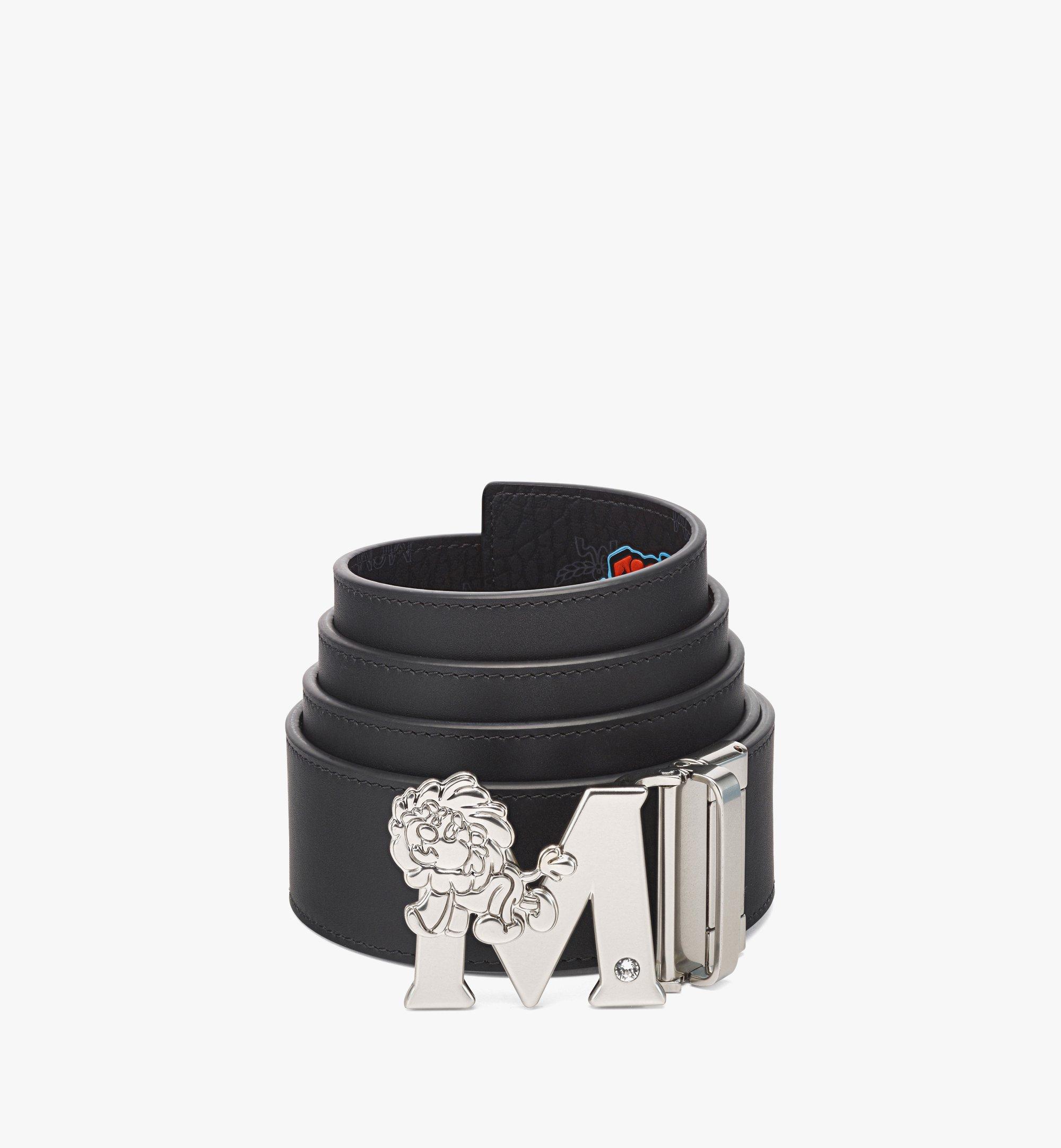 MCM Claus Haru、Henry、Kaiser リバーシブル ベルト 1.75” - ヴィセトス  Black MXBCACJ13BK001 ほかの角度から見る 1