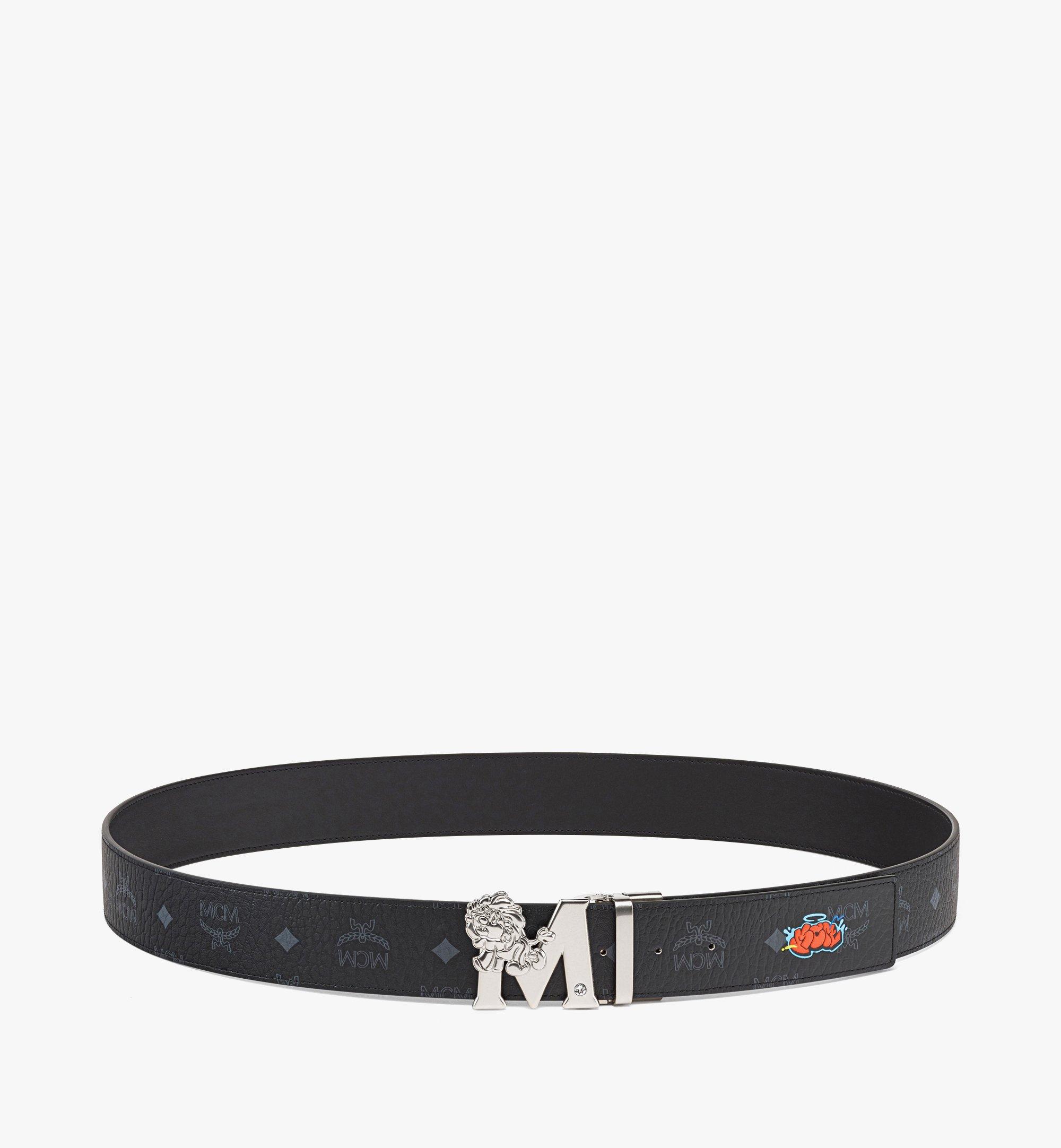 MCM Claus Haru、Henry、Kaiser リバーシブル ベルト 1.75” - ヴィセトス  Black MXBCACJ13BK001 ほかの角度から見る 2