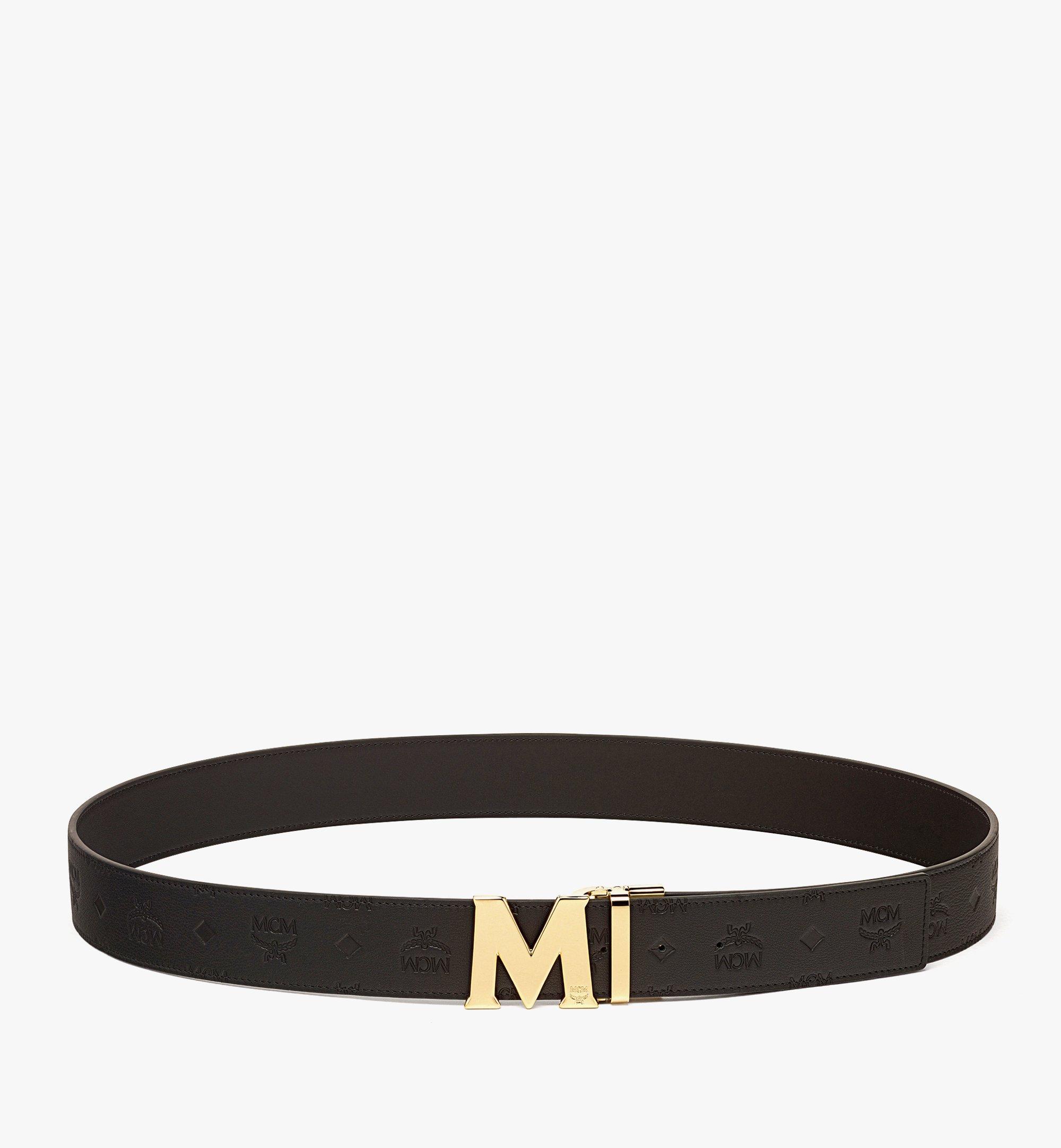 Mcm Claus M Reversible Belt Black