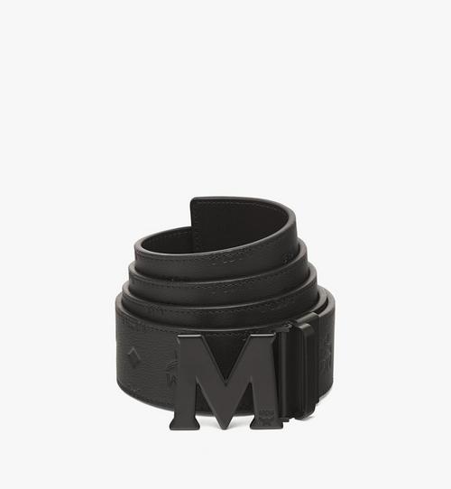 Claus M Reversible Belt 1.75” in Embossed Monogram Leather