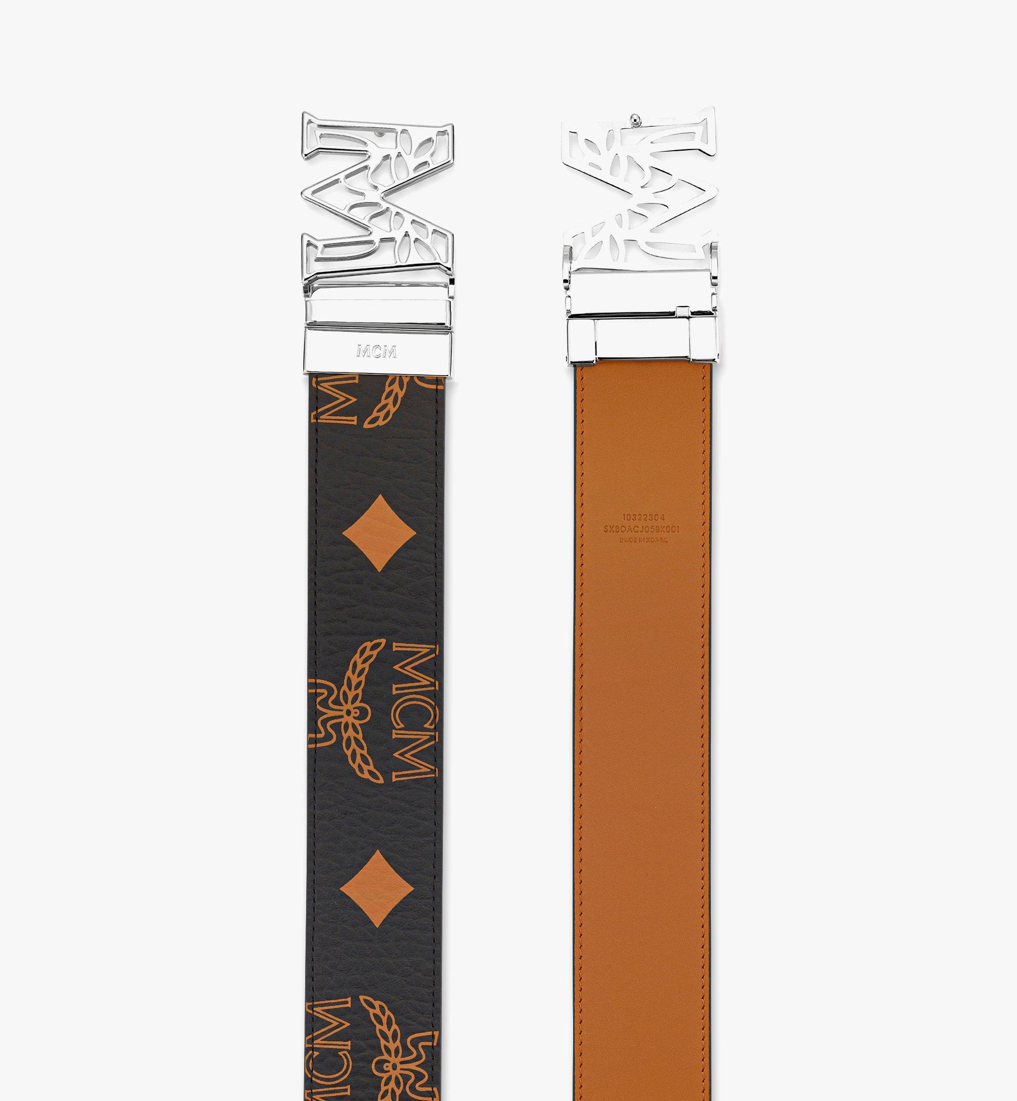 Shop MCM Clause Reversible Cut-To-Size Leather Belt