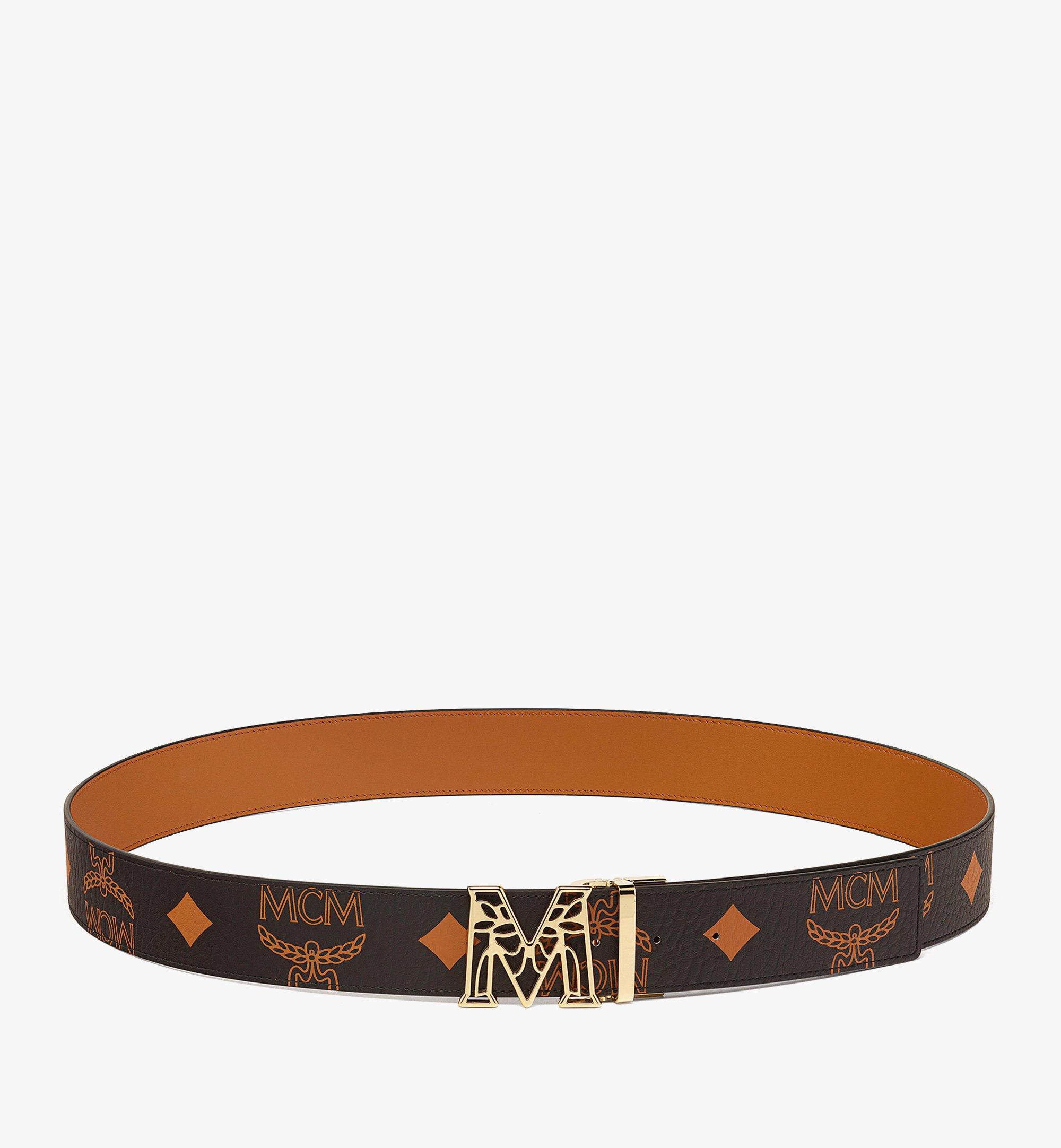 MCM, Accessories, Red And Gold Mcm Belt