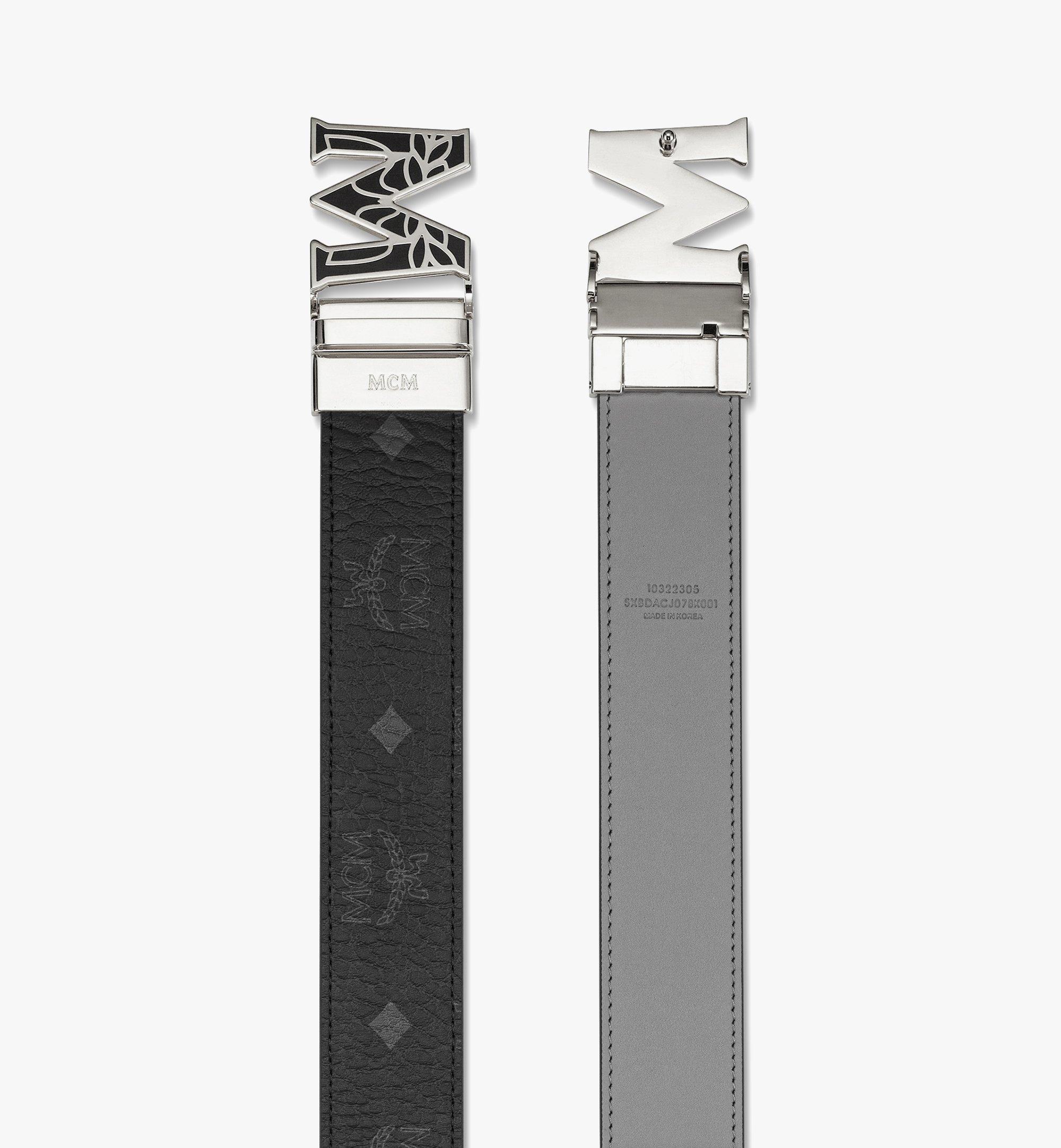 MCM Claus エポキシ ローレル M リバーシブル ベルト 1.5” - ヴィセトス Black MXBDACJ06BK001 ほかの角度から見る 1