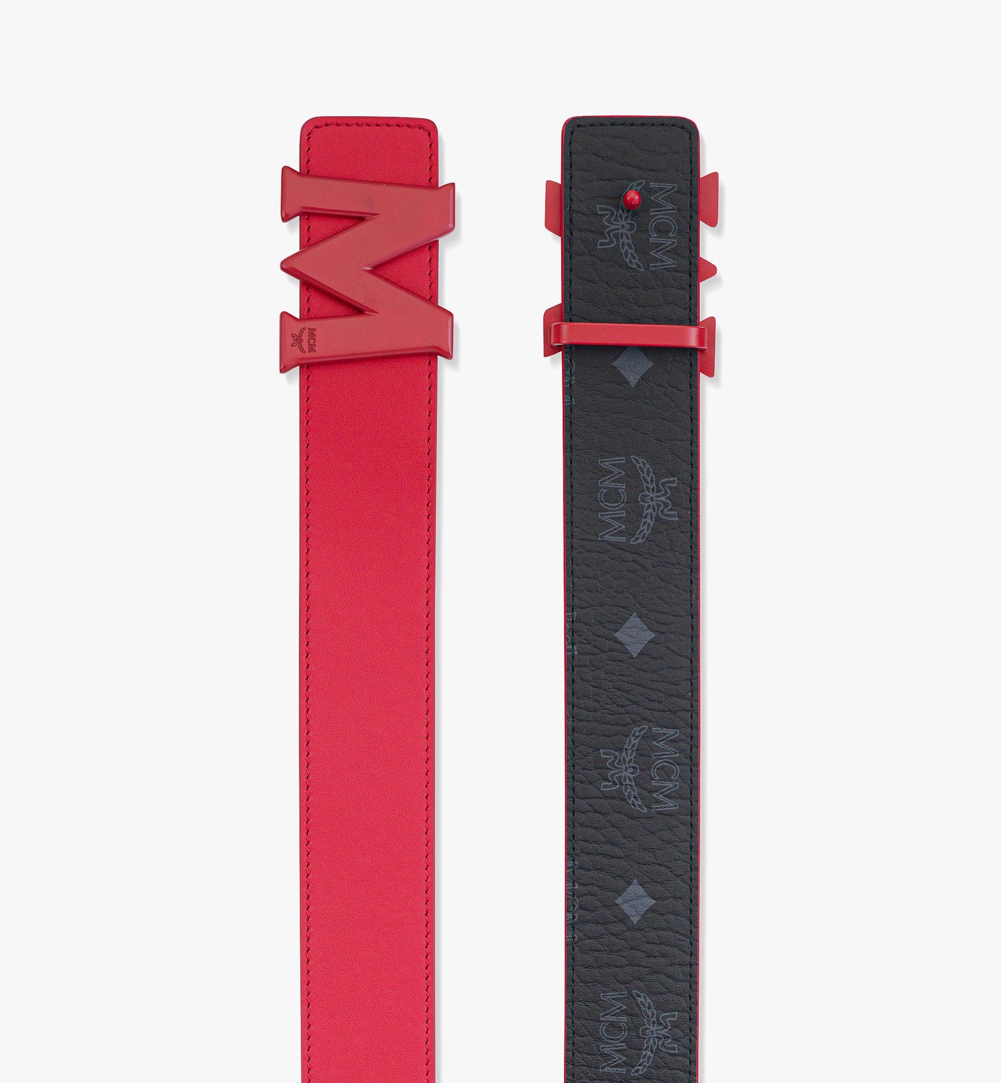 MCM Claus M reversible belt, Red