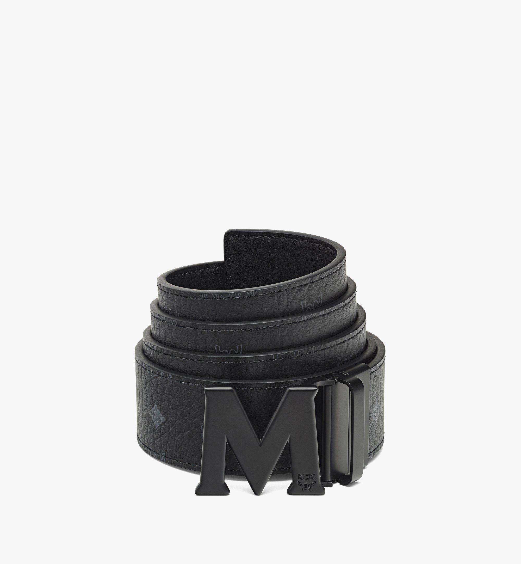 MCM Looney Tunes x MCM Claus M リバーシブル ベルト 1.75" - ヴィセトス Black MXBDSCJ15BK001 ほかの角度から見る 1