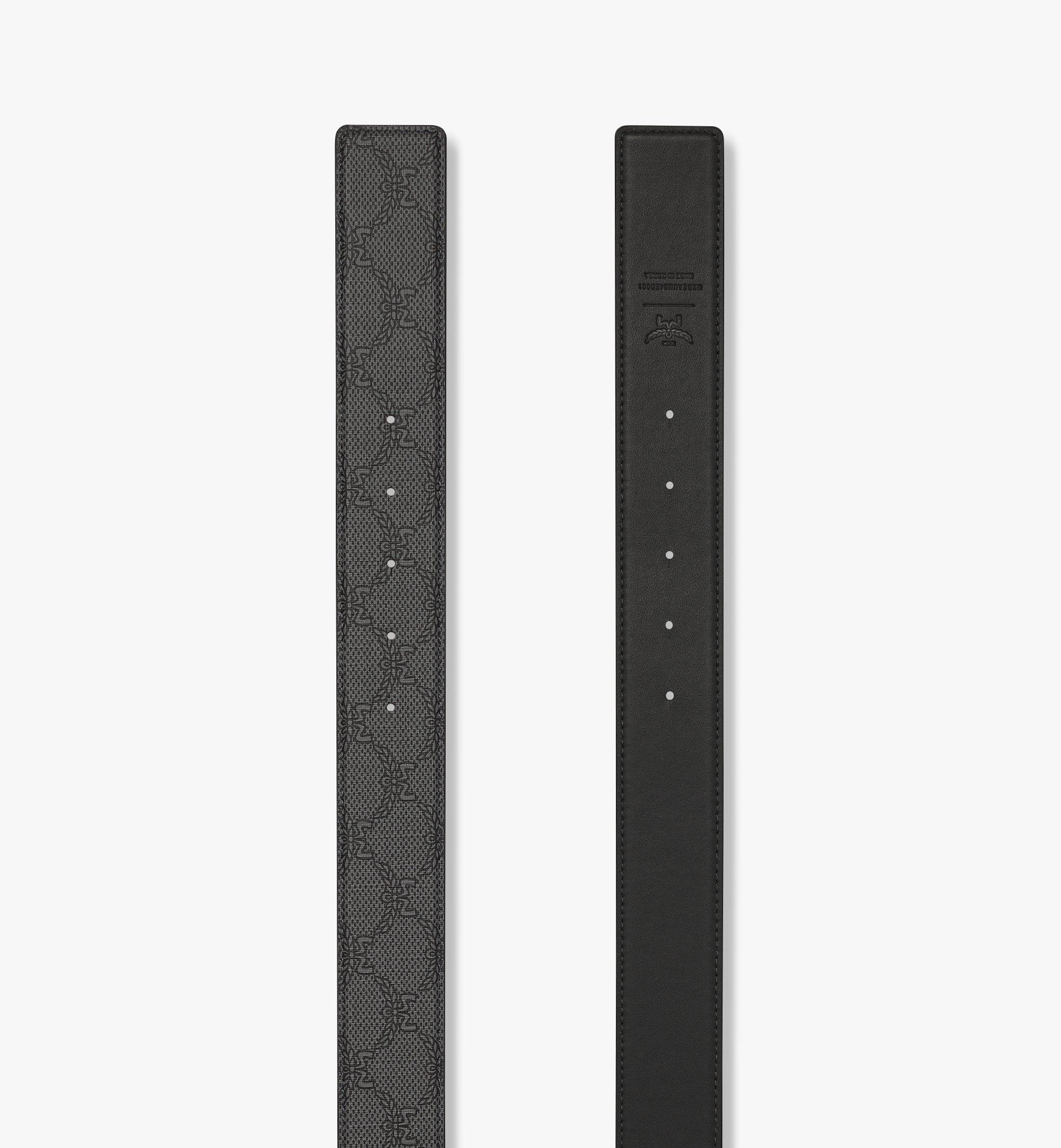 MCM Ceinture réversible M-Art 3,8 cm en Lauretos Grey MXBEAUM04ED001 Plus de photos 2