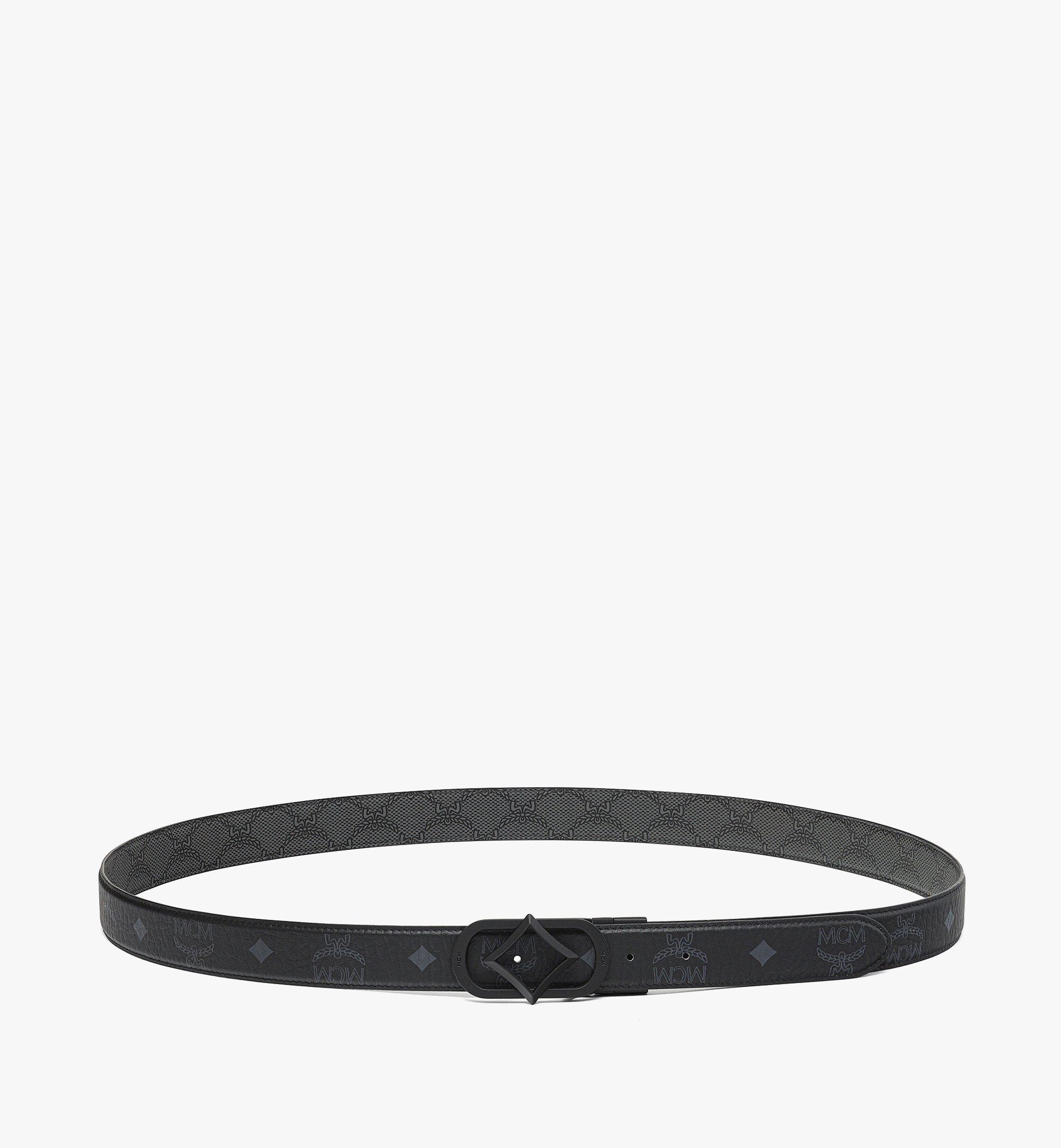 White and 2024 black mcm belt