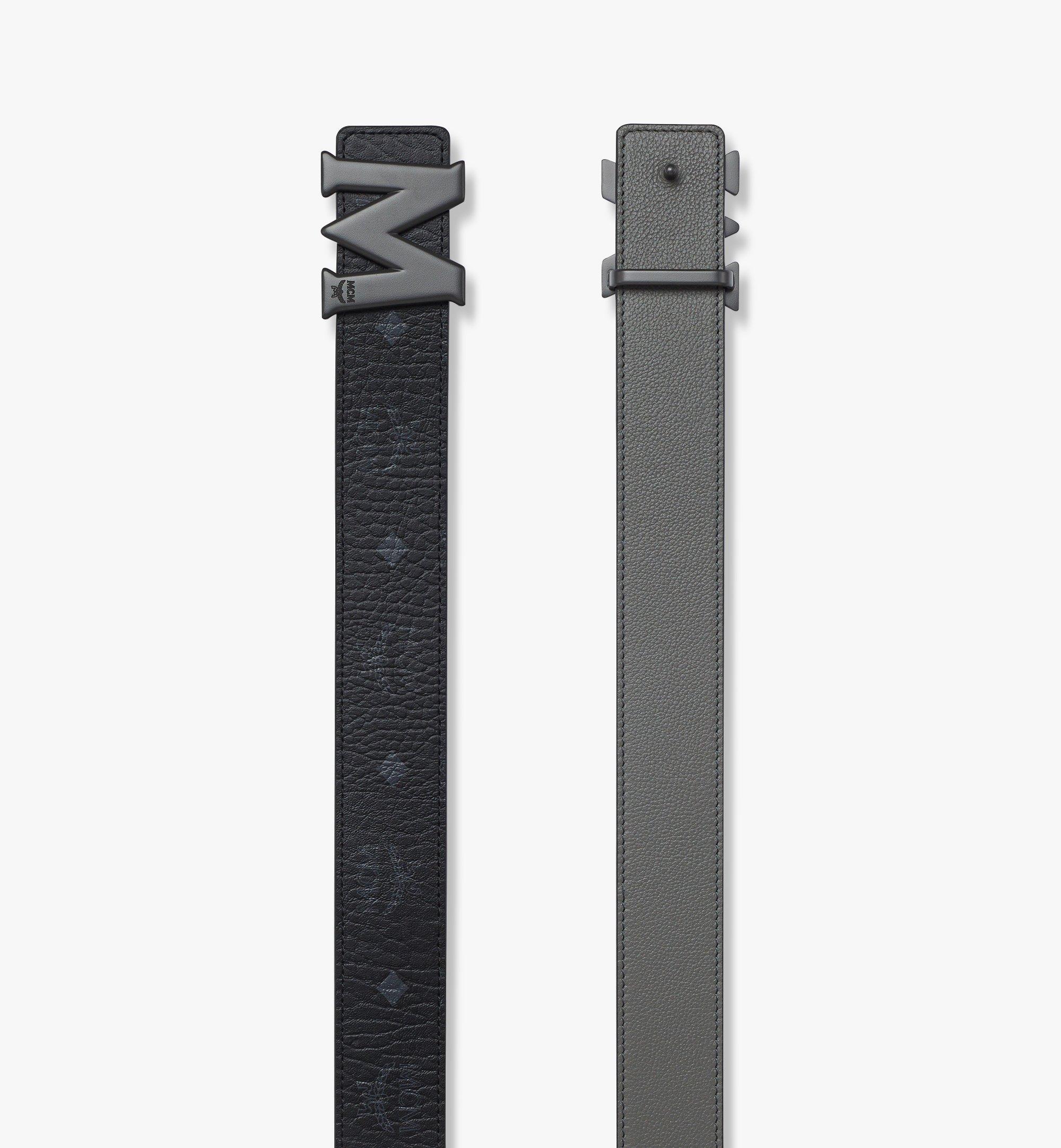 MCM Claus Tonal M Reversible Belt 1.5” Grey MXBESCJ01K1090 Alternate View 2