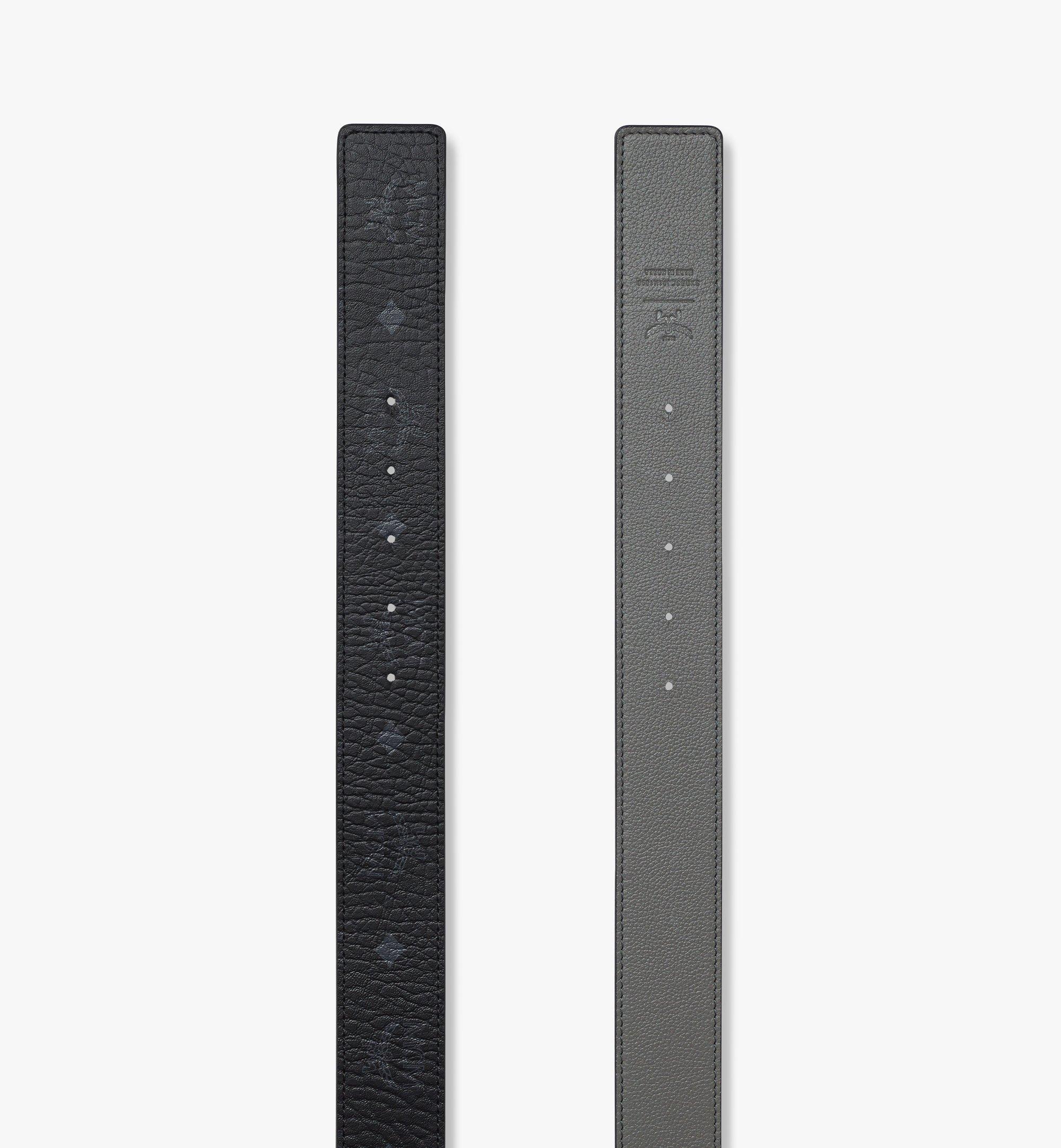 MCM Claus同色调M字双面腰带 Grey MXBESCJ01K1095 更多视角 1