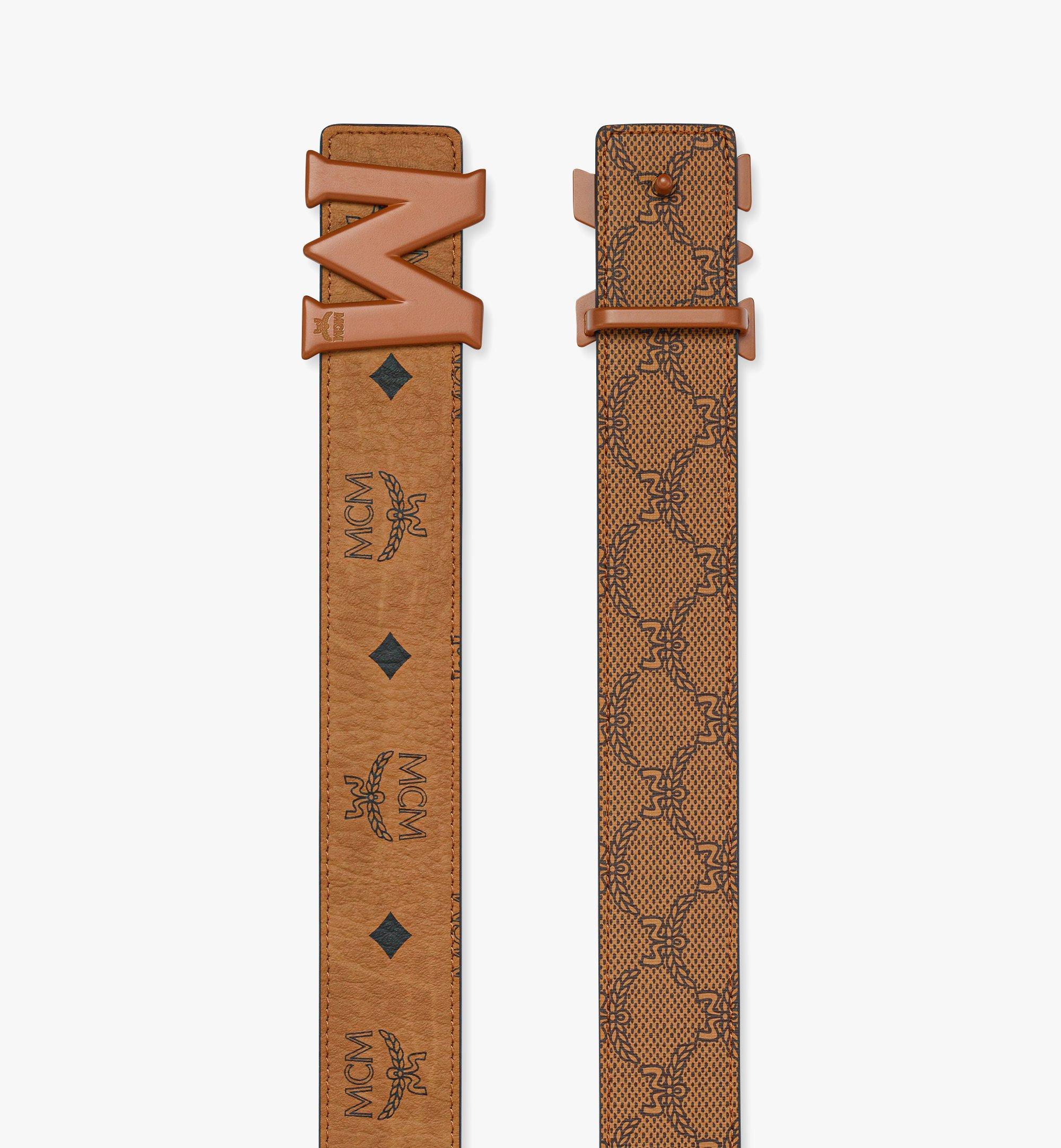 MCM Claus M Wendegürtel mit Monogramm, 3,8 cm Cognac MXBESCJ02CO095 Noch mehr sehen 1
