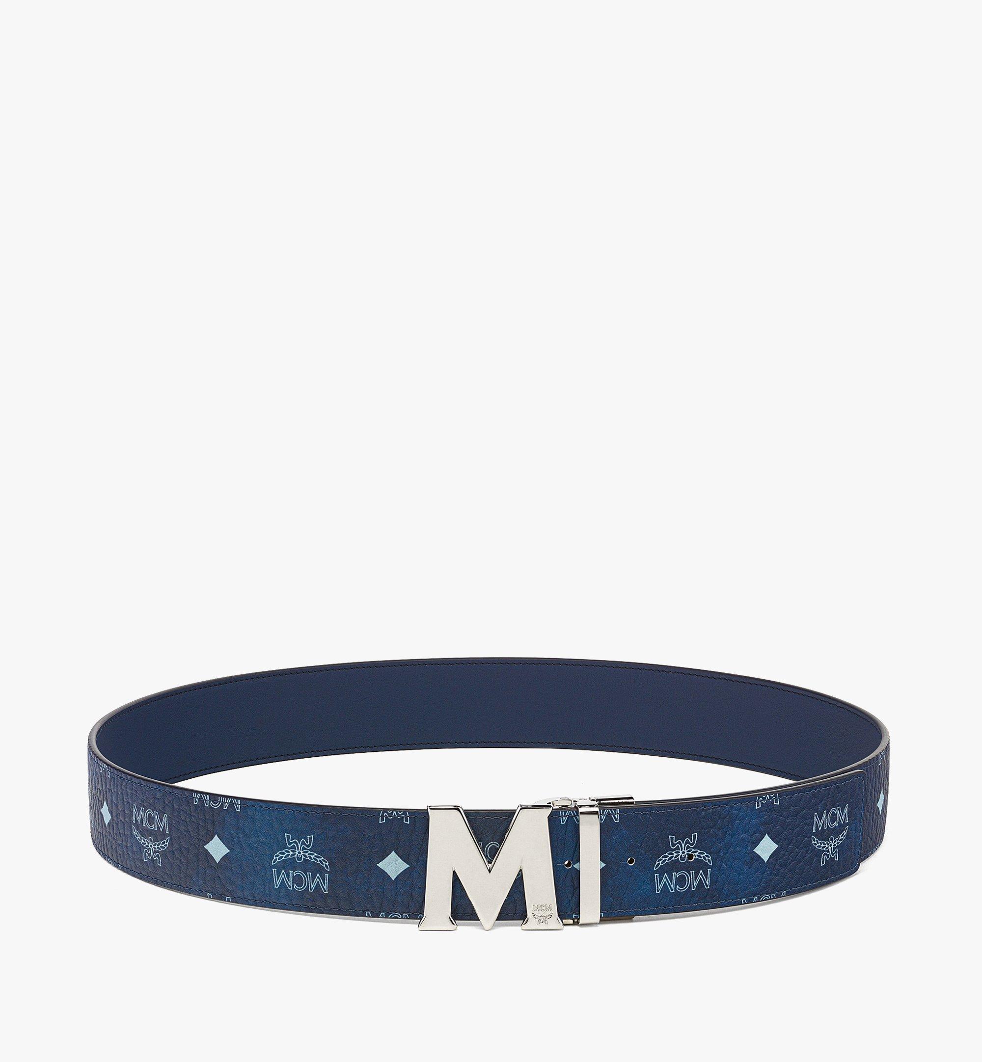 Ceinture réversible Claus M 4,45 cm en Visetos