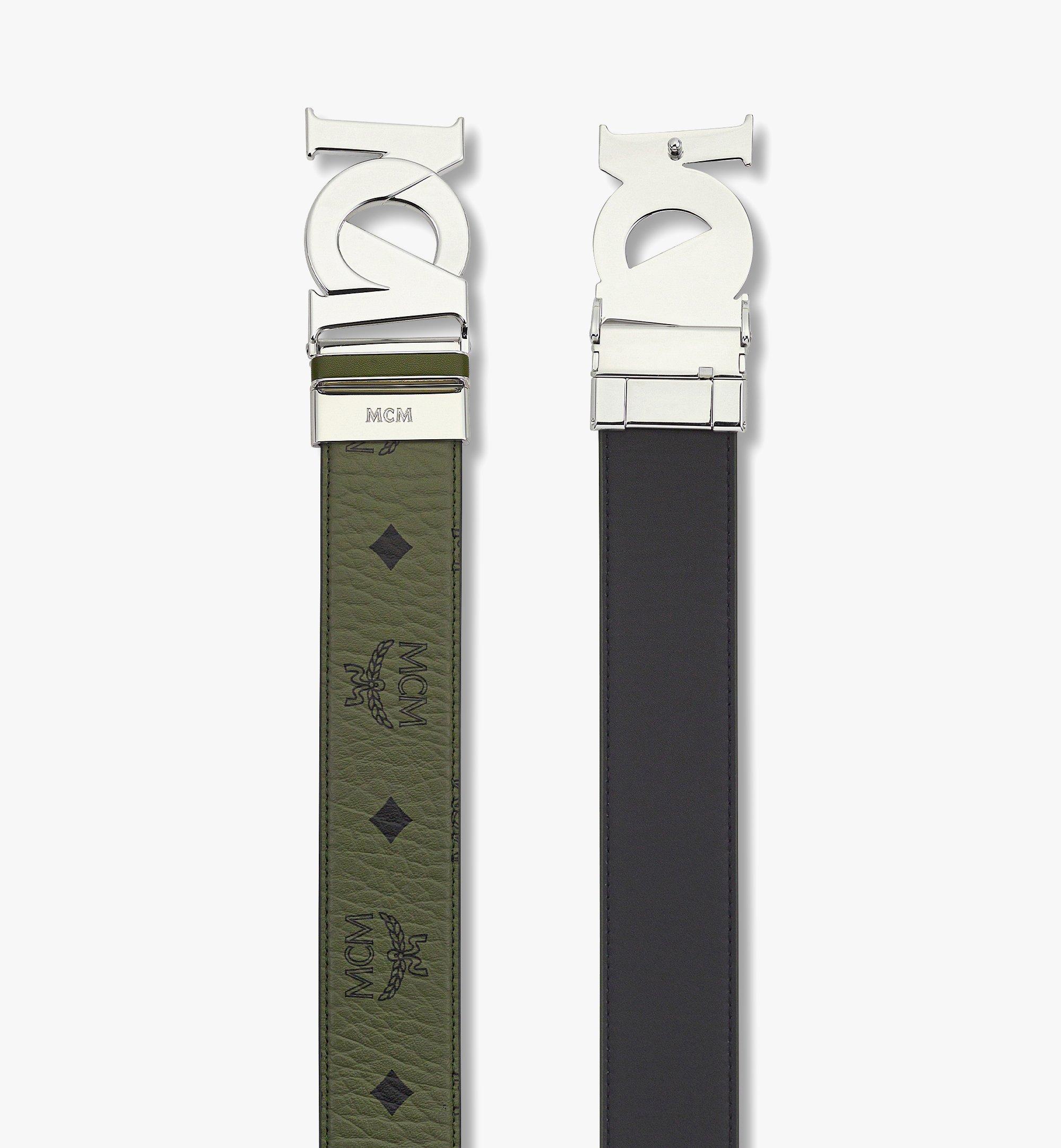 [MCM]★韓国人気★M-Art Visetos Reversible Belt 1.5 Adjustable M-Art Reversible Belt 1.5” in Visetos Cognac