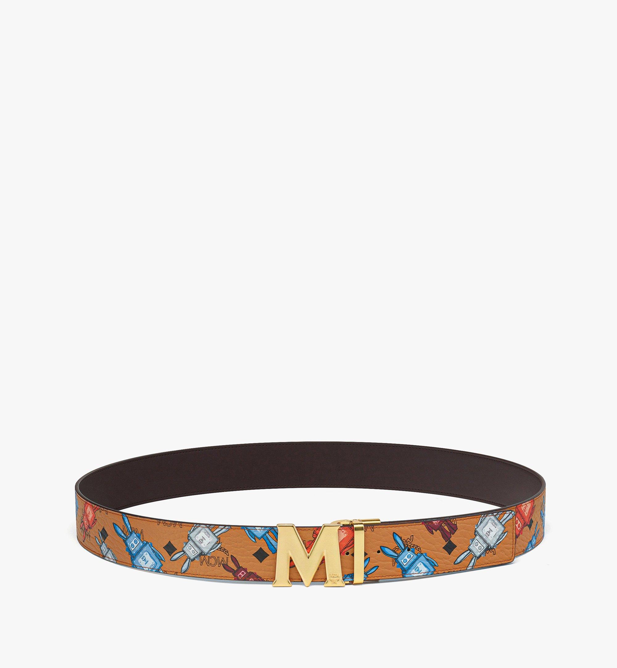 MCM เข็มขัดใส่ได้สองด้าน Claus M ขนาด 1.75 นิ้ว ลาย Rabot Visetos Cognac MXBGSCJ02CO001 มุมมองอื่น 1