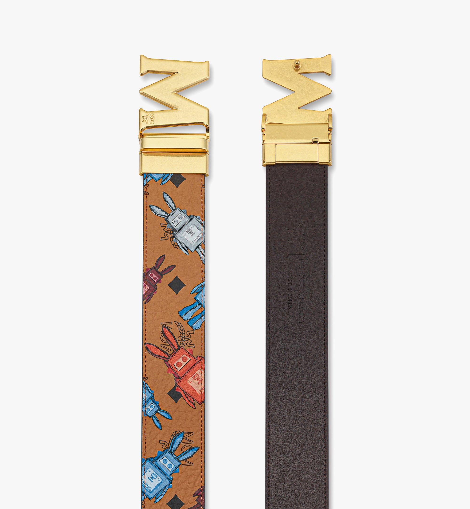 MCM เข็มขัดใส่ได้สองด้าน Claus M ขนาด 1.75 นิ้ว ลาย Rabot Visetos Cognac MXBGSCJ02CO001 มุมมองอื่น 1