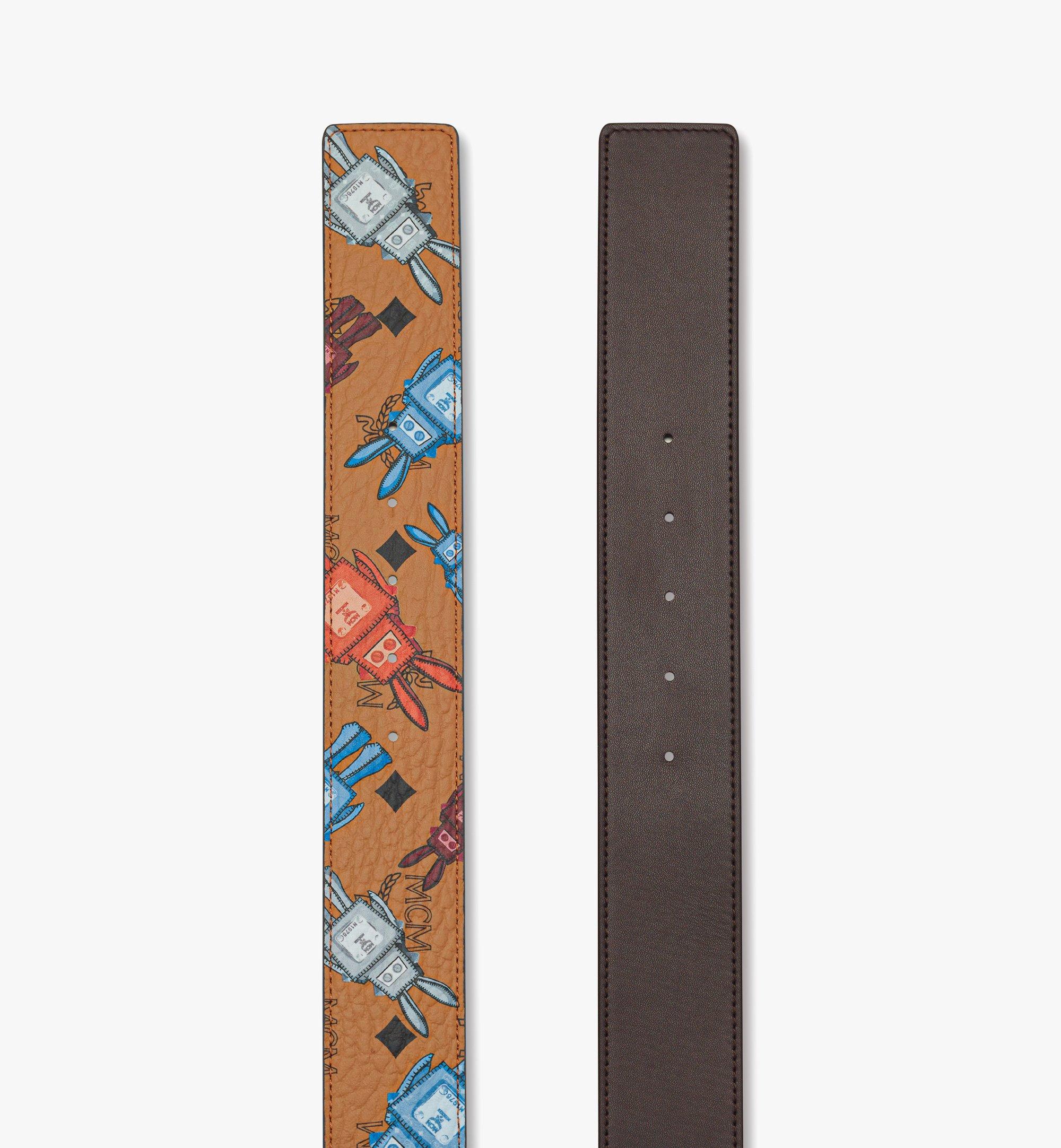 MCM เข็มขัดใส่ได้สองด้าน Claus M ขนาด 1.75 นิ้ว ลาย Rabot Visetos Cognac MXBGSCJ02CO001 มุมมองอื่น 2