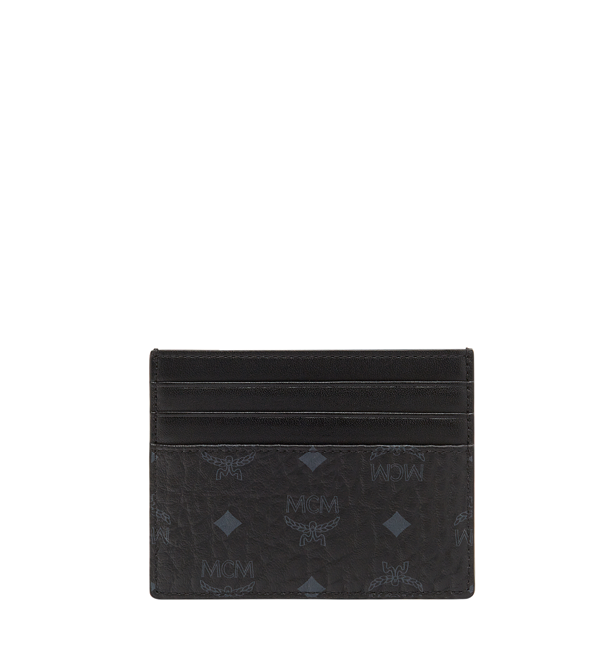 MCM ヴィセトス オリジナル マネークリップ付き カードケース Black MXC8AVI65BK001 ほかの角度から見る 2