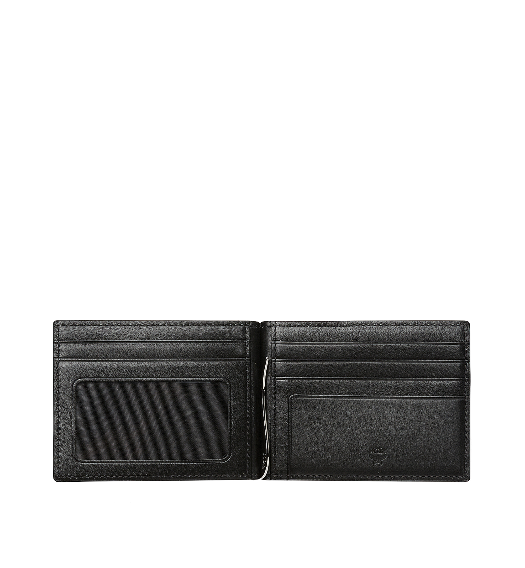 MCM Ottomar Money Clip in Chevron Leather Navy MXC8SOT26VA001 Noch mehr sehen 3