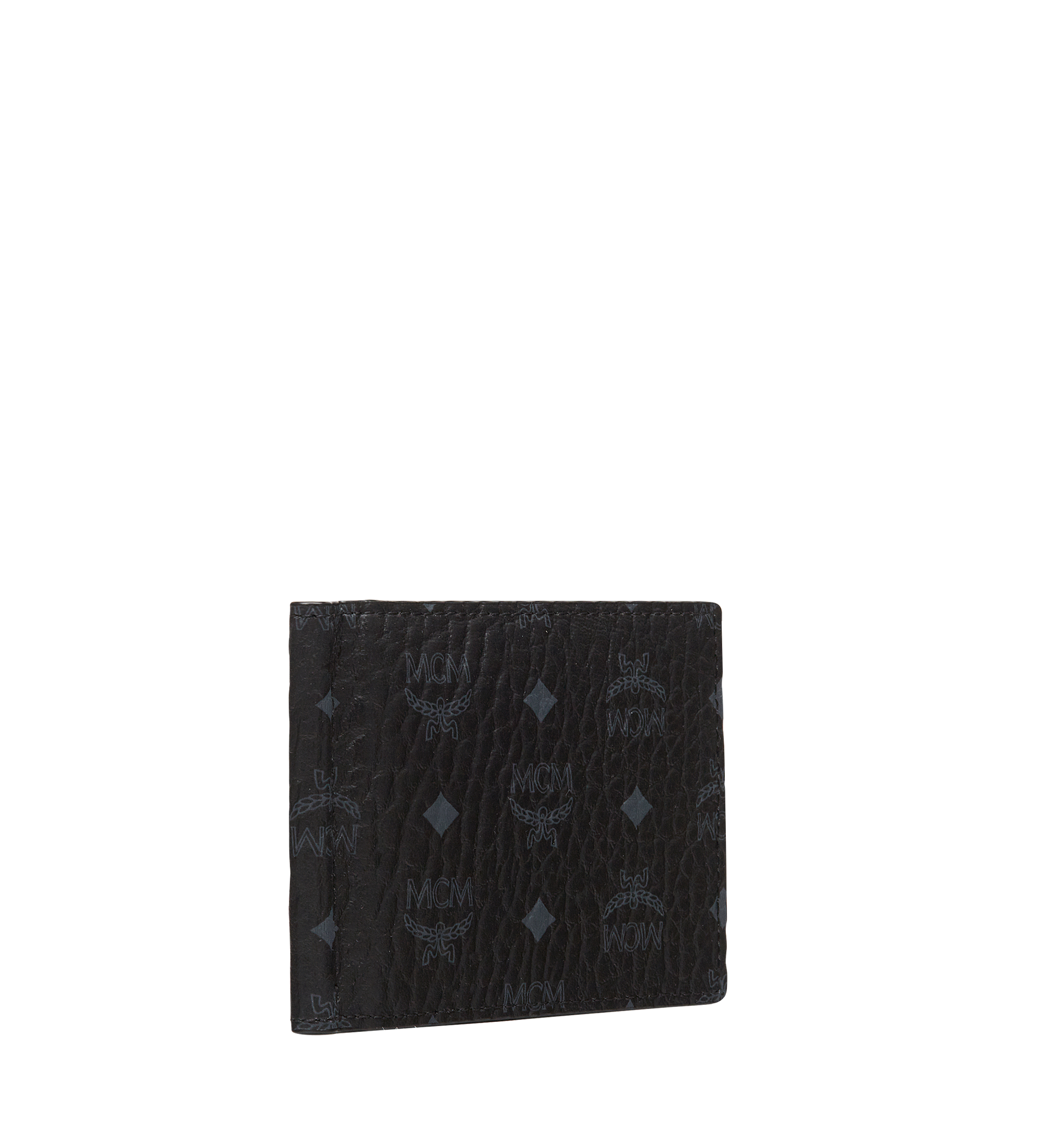 MCM Claus Money Clip in Visetos Black MXC8SVI67BK001 Alternate View 1