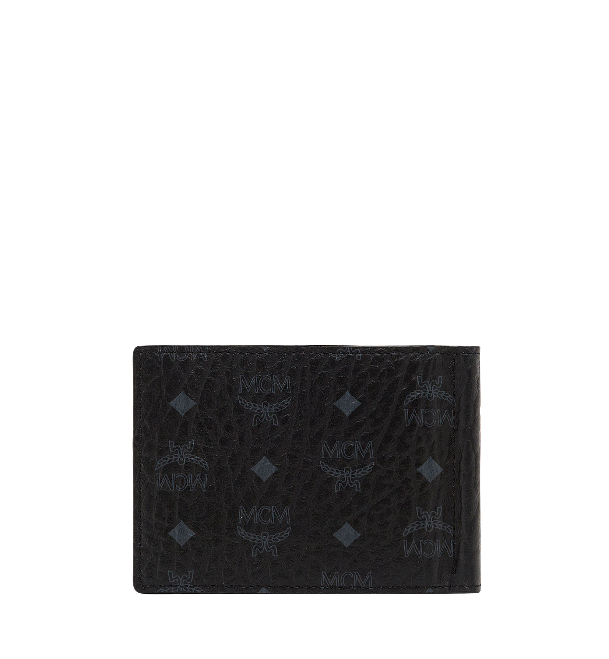 MCM Claus Money Clip in Visetos Black MXC8SVI67BK001 Alternate View 2
