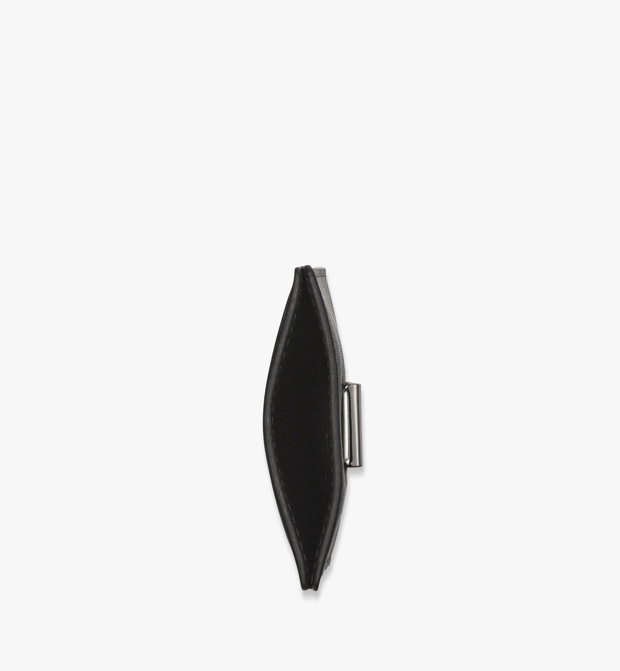 MCM Aren Money Clip Card Case in Maxi Monogram Leather Black MXCESTA01BK001 Alternate View 1