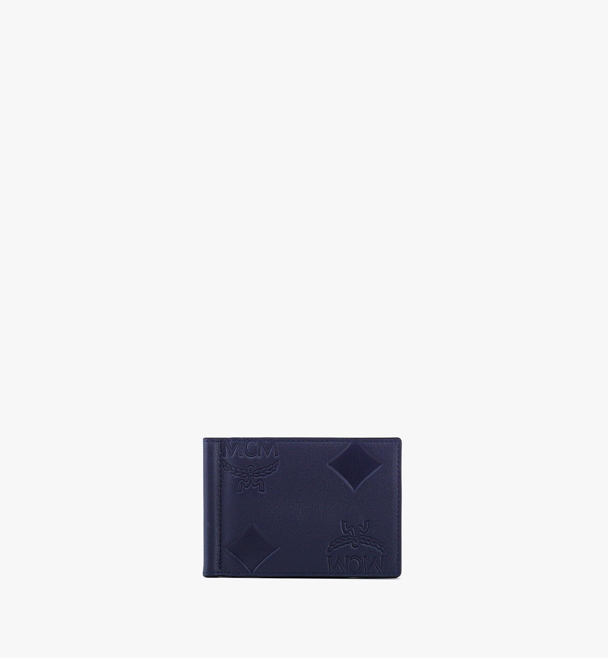 【関税&送料込】Mcm Printed Canvas Aren Wallet MCM Medium Aren Maxi Monogram VI Flat Pouch in Black