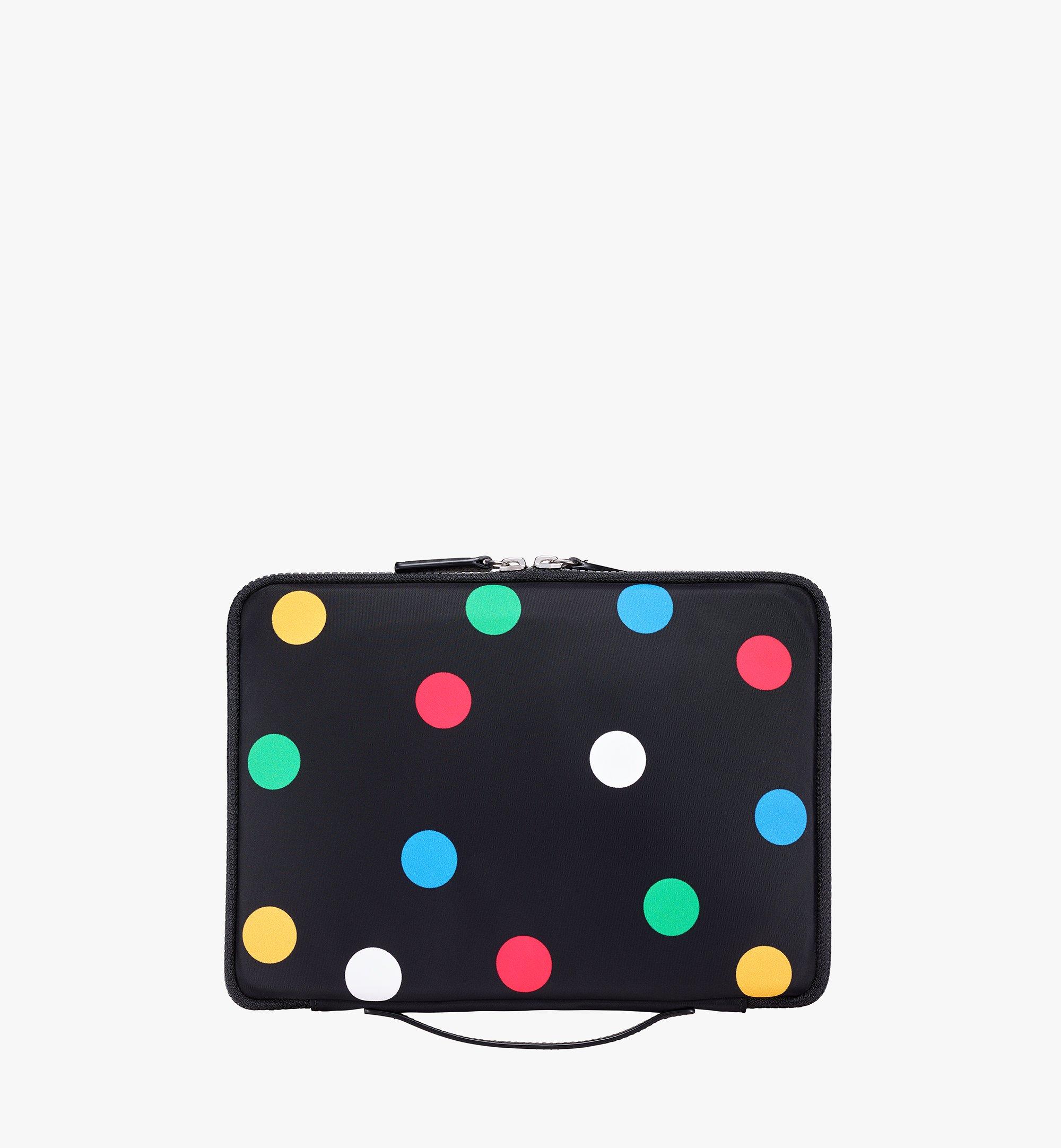 MCM 11インチiPad ケース - ポルカドット ナイロン Black MXEAAPD02BK001 ほかの角度から見る 2