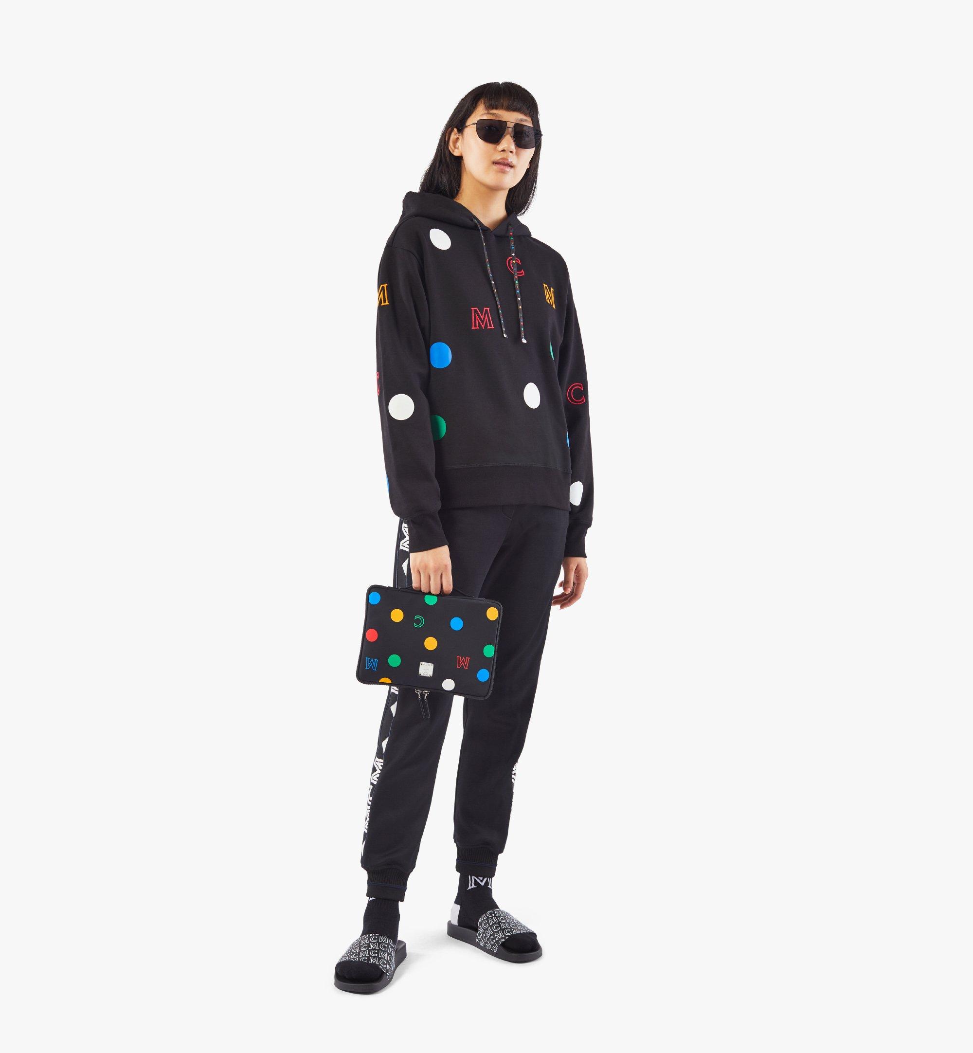 MCM 11インチiPad ケース - ポルカドット ナイロン Black MXEAAPD02BK001 ほかの角度から見る 3