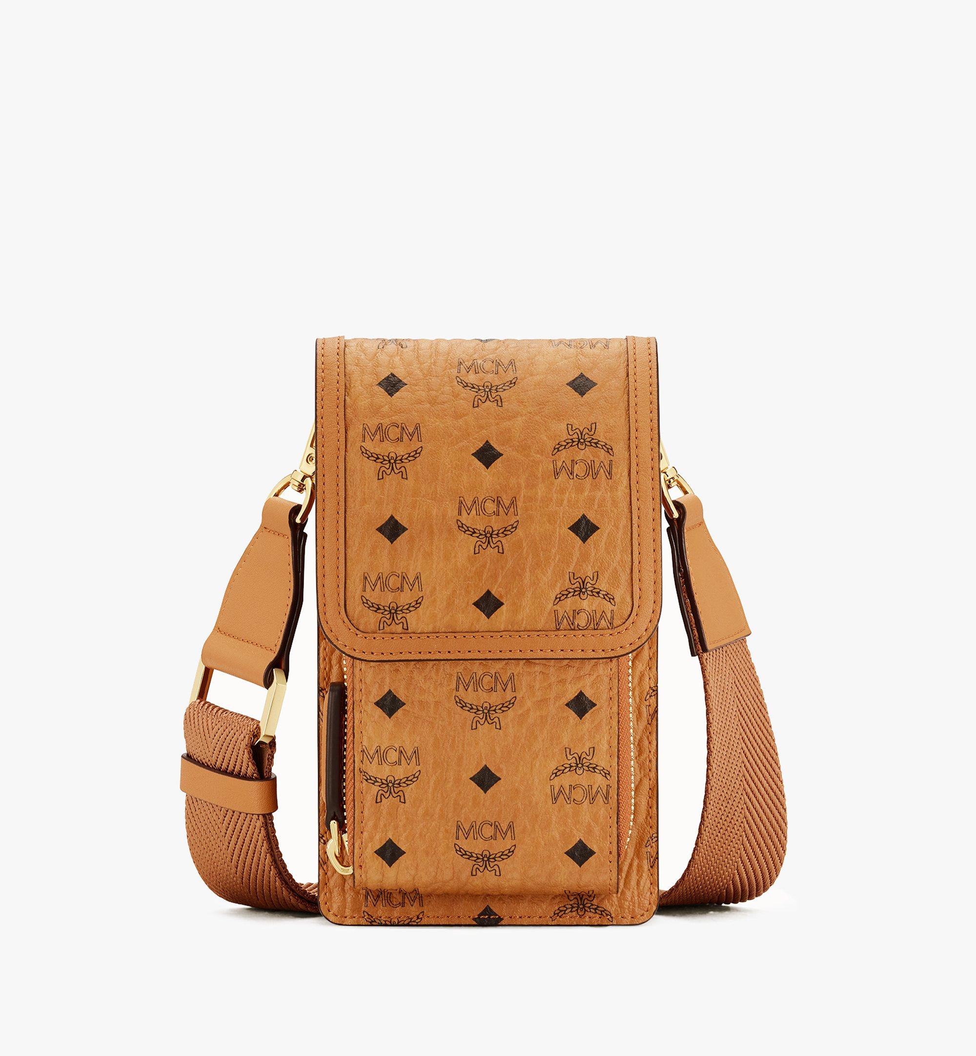 crossbody phone bag leather
