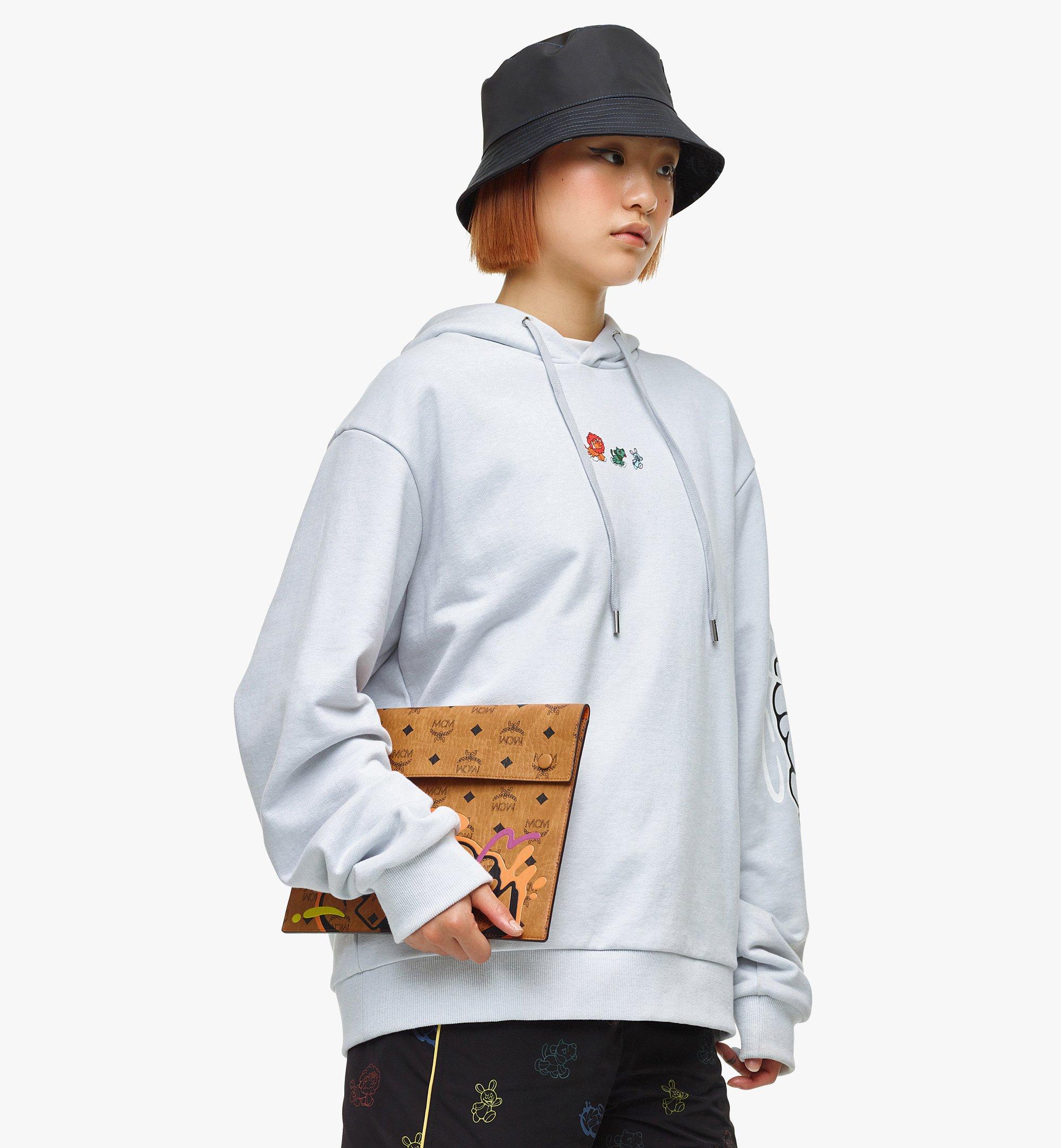 MCM MCM x SAMBYPEN iPad スリーブ - ヴィセトス Cognac MXEBASP02CO001 ほかの角度から見る 4