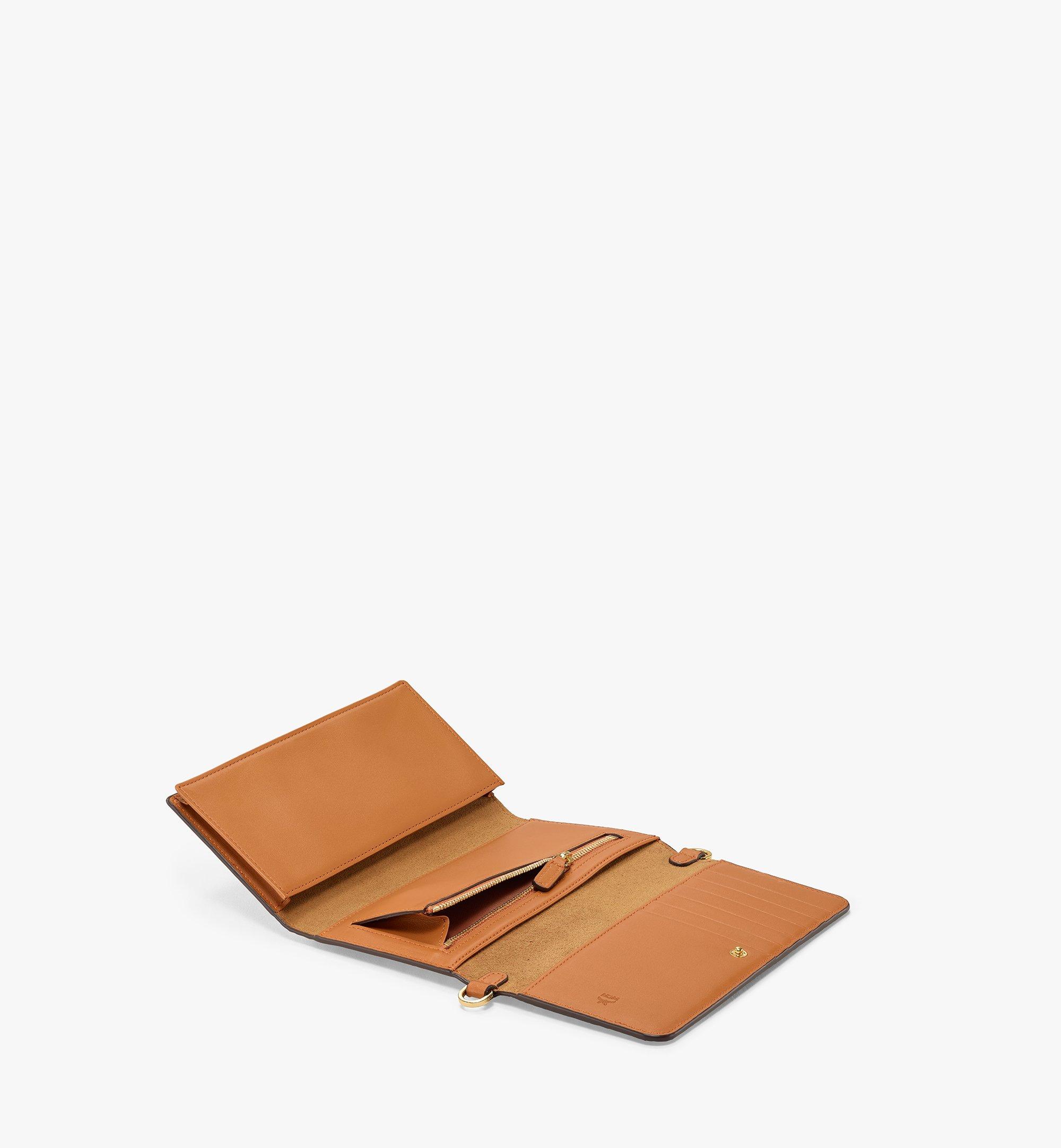 MCM Aren Schultertasche aus Leder mit Monogramm Cognac MXEBSVI01CO001 Noch mehr sehen 1