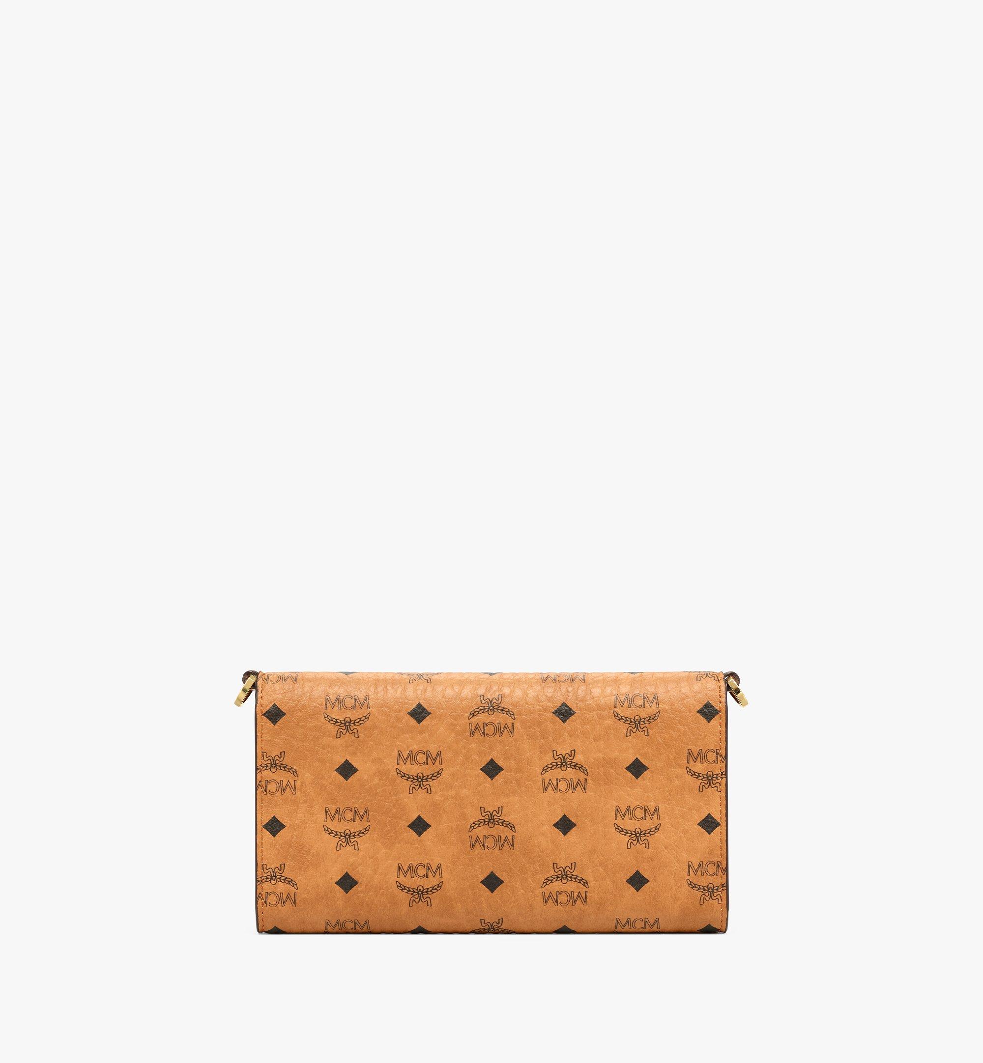 MCM Aren Schultertasche aus Leder mit Monogramm Cognac MXEBSVI01CO001 Noch mehr sehen 2