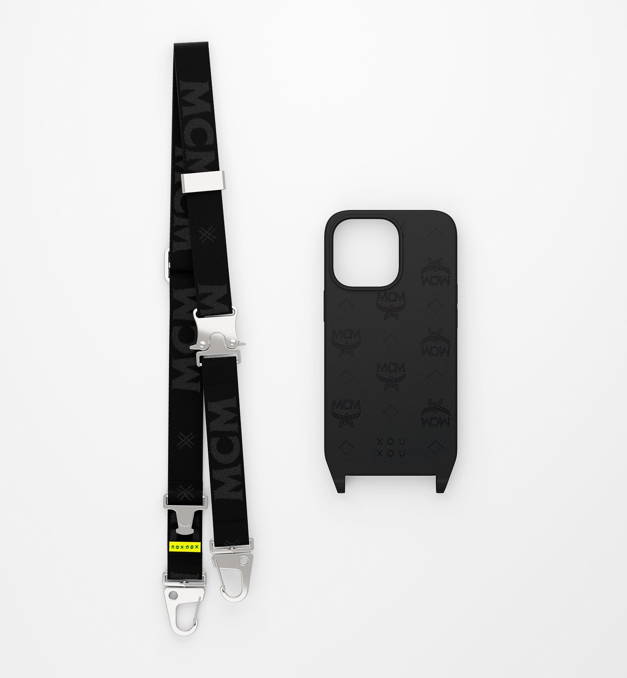 iPhone 13 Pro Max iPhone 13 Pro Max MCM x XOUXOU Case Black MCM ®ES