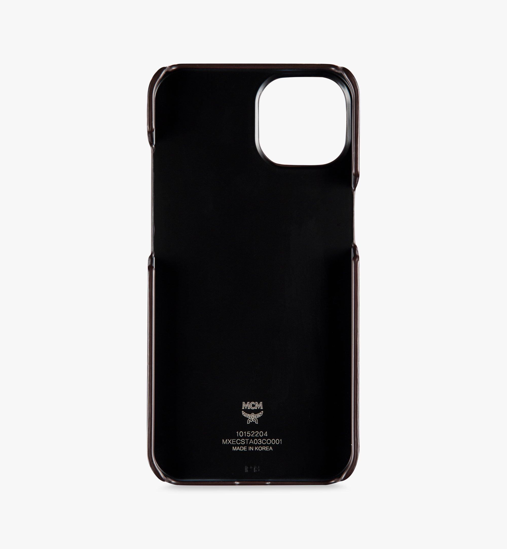 MCM iPhone 13 ケース - ヴィセトス Cognac MXECSTA03CO001 ほかの角度から見る 1