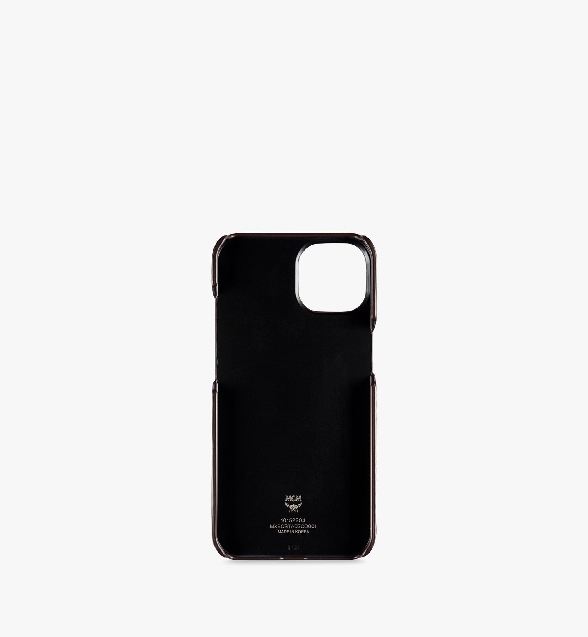 MCM iPhone 13 ケース - ヴィセトス Cognac MXECSTA03CO001 ほかの角度から見る 2