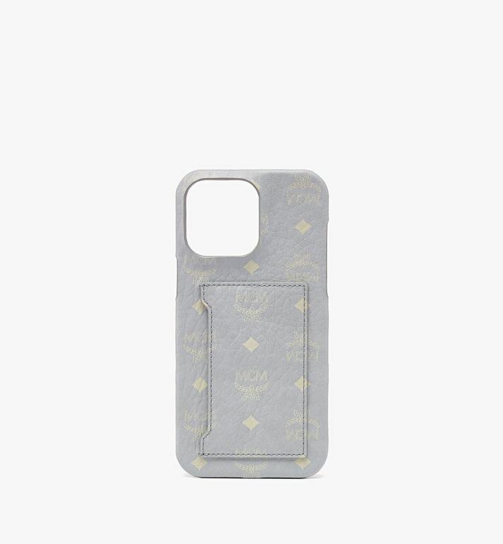 iPhone 14 Pro Max iPhone 14 Pro Max Case w/ Card Slot in Visetos Grey