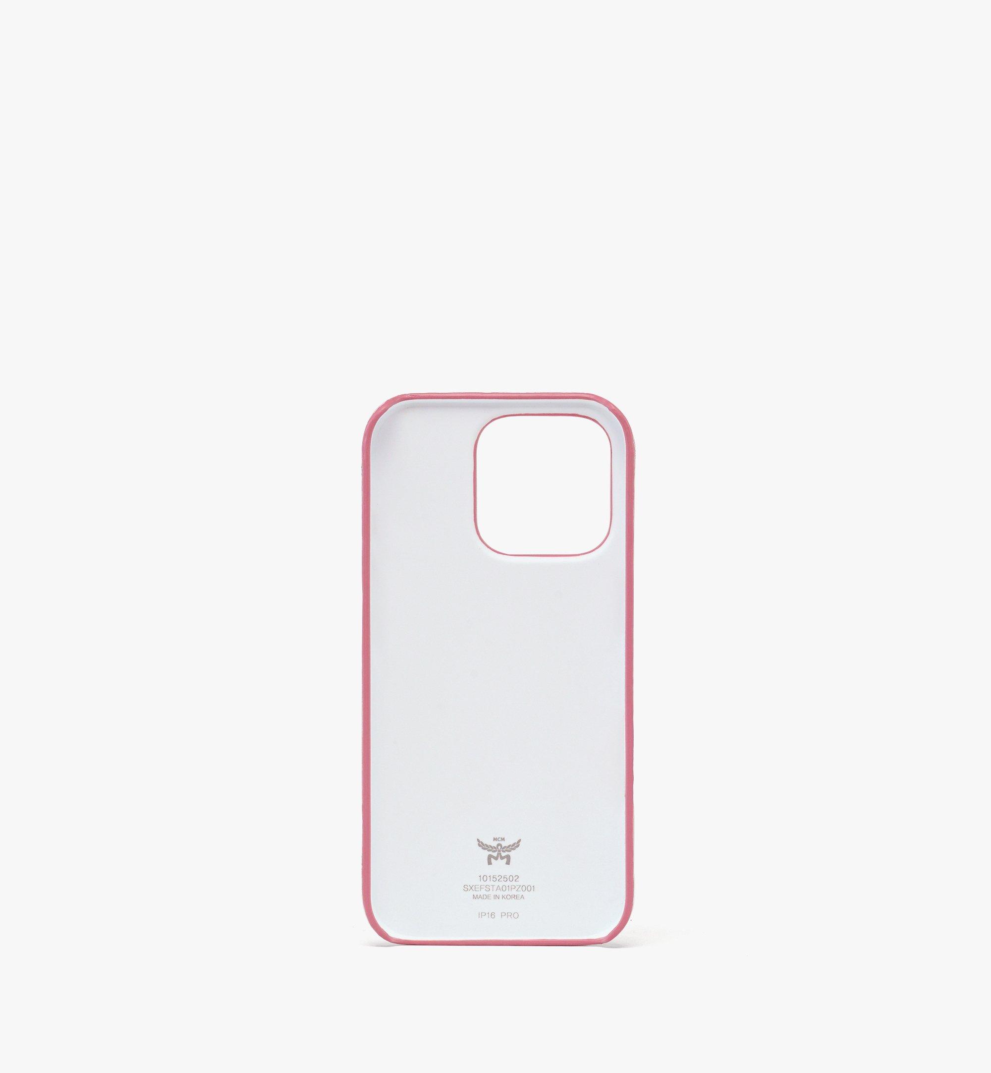 MCM iPhone 16 Pro Case in Visetos  MXEFSTA01PZ001 Alternate View 2