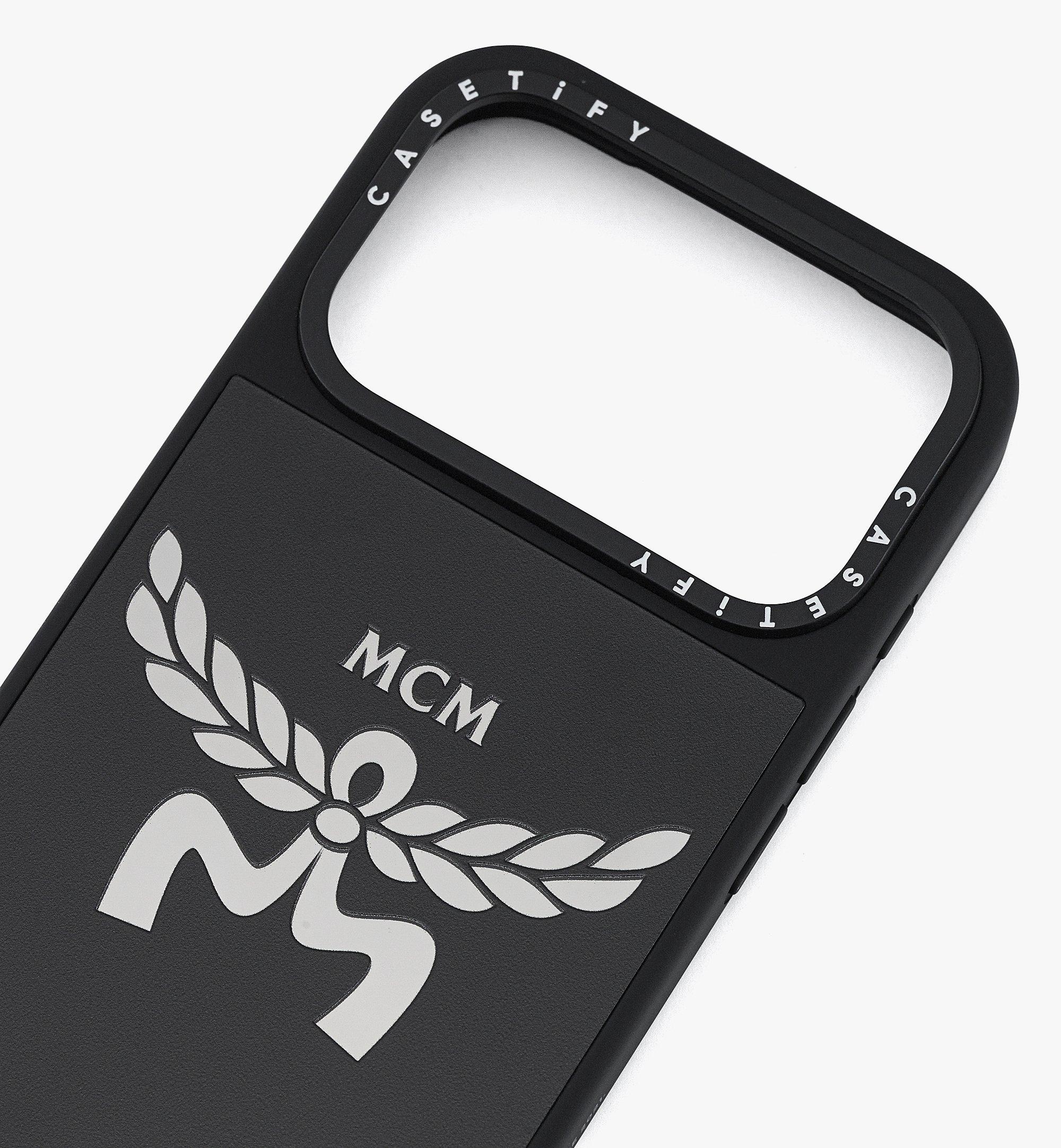 One Size iPhone 17 Pro MCM X CASETiFY Logo Mirror iPhone Case
