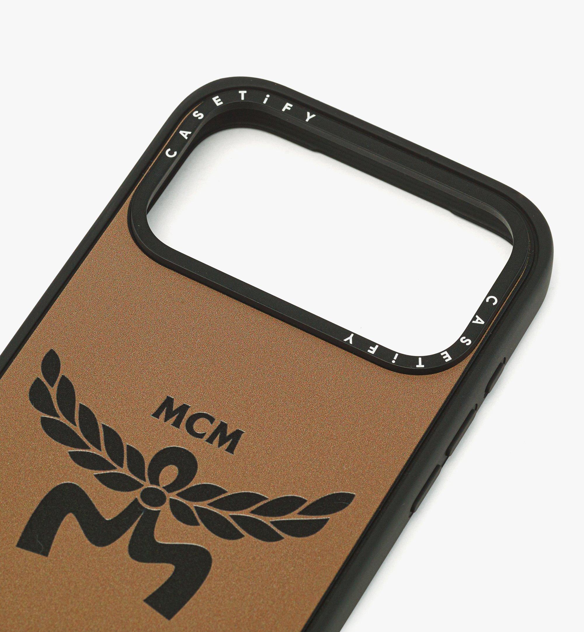 One Size iPhone 17 Pro Max MCM X CASETiFY Logo Impact iPhone Case