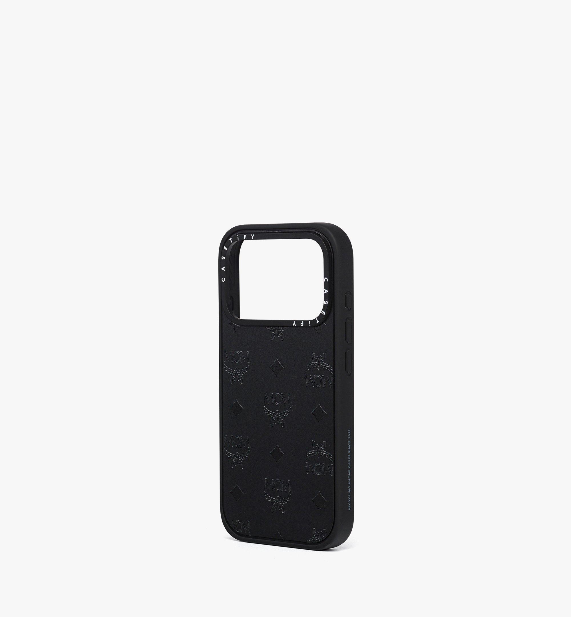 フリーサイズ MCM X CASETiFY モノグラム インパクト iPhone 17 Pro