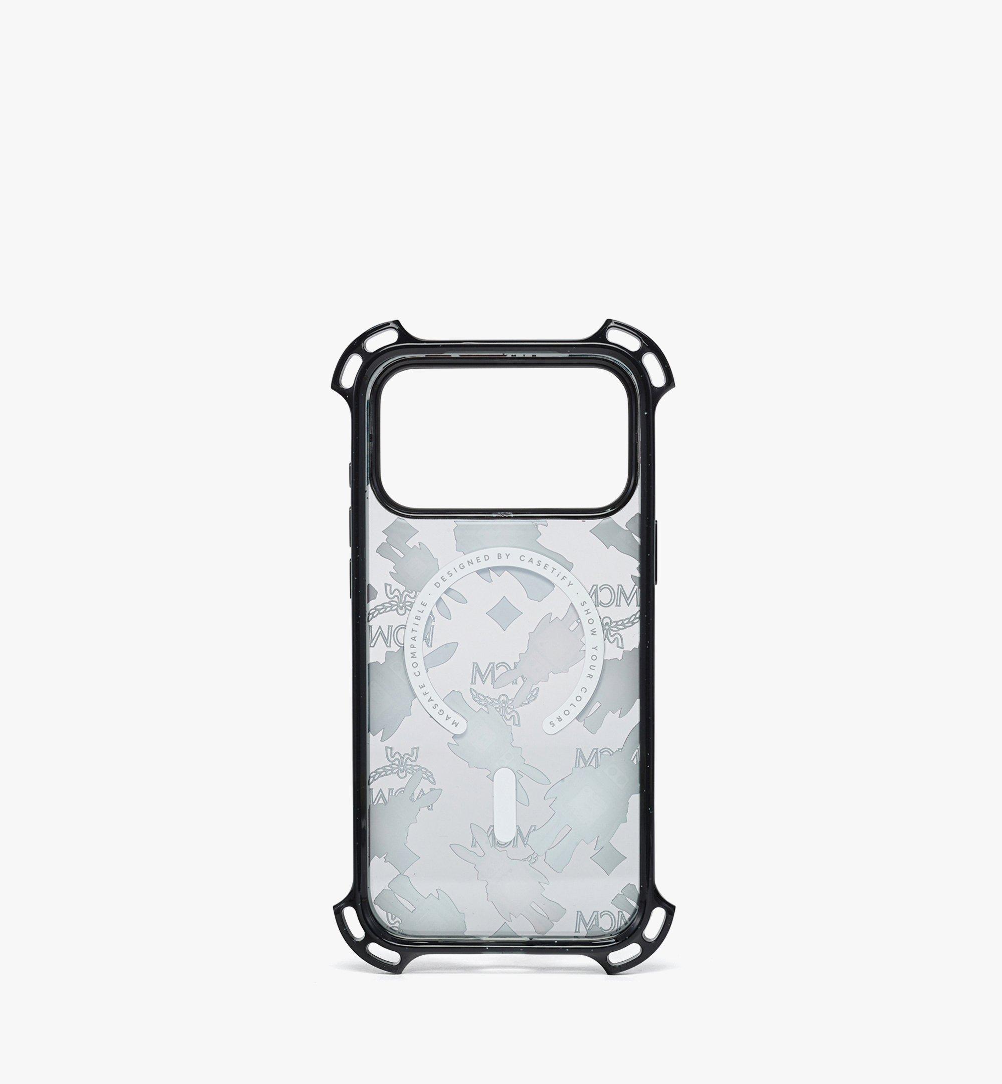 iPhone 17 Pro Max MCM X CASETiFY Rabot Monogram Bounce iPhone Case