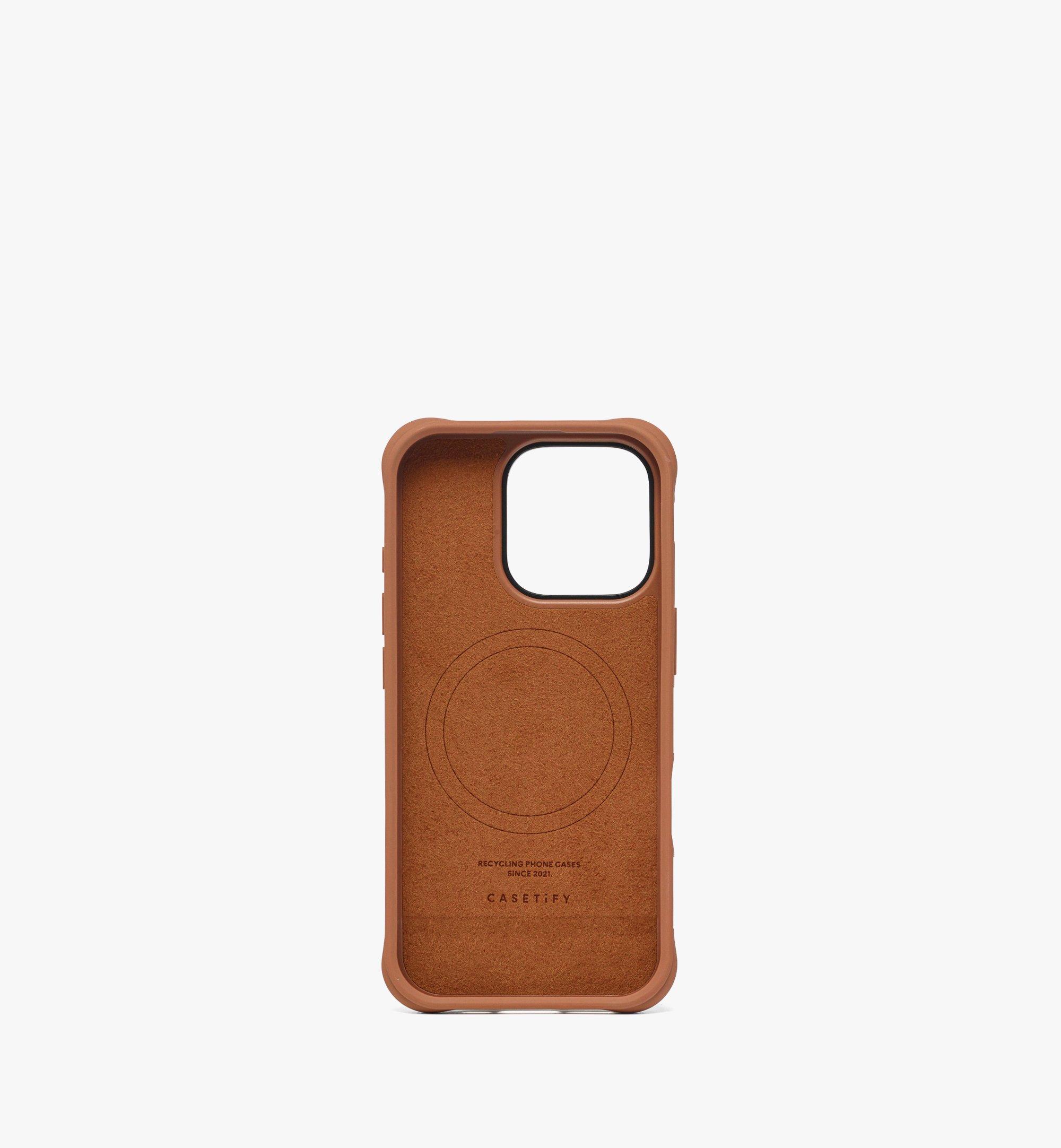 iPhone 16 Pro MCM X CASETiFY Brass Plate BioVeg iPhone Case